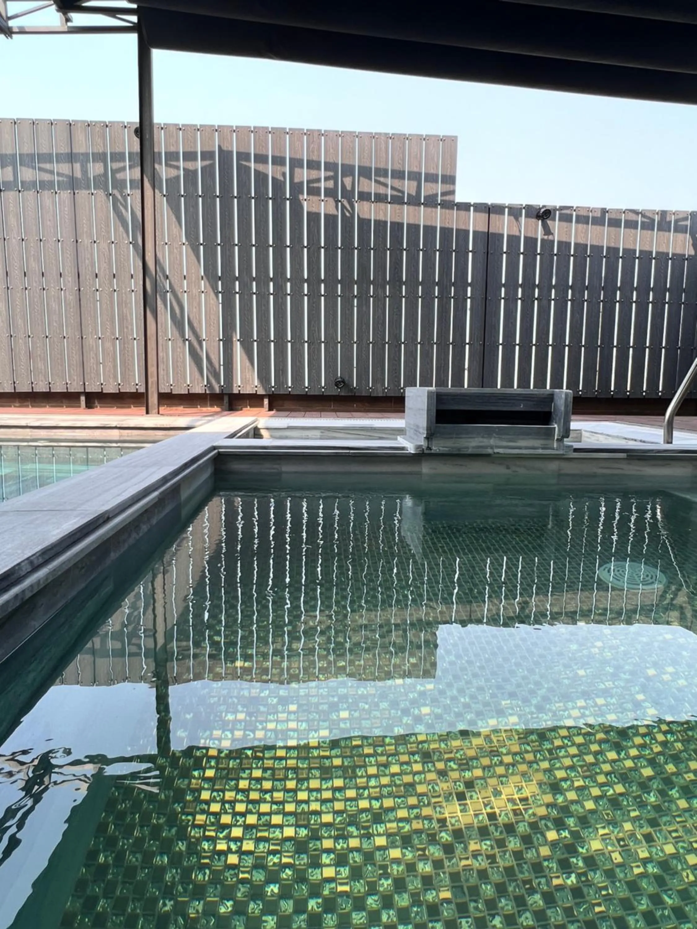 Hot Tub in K Hotel Sauna and Massage