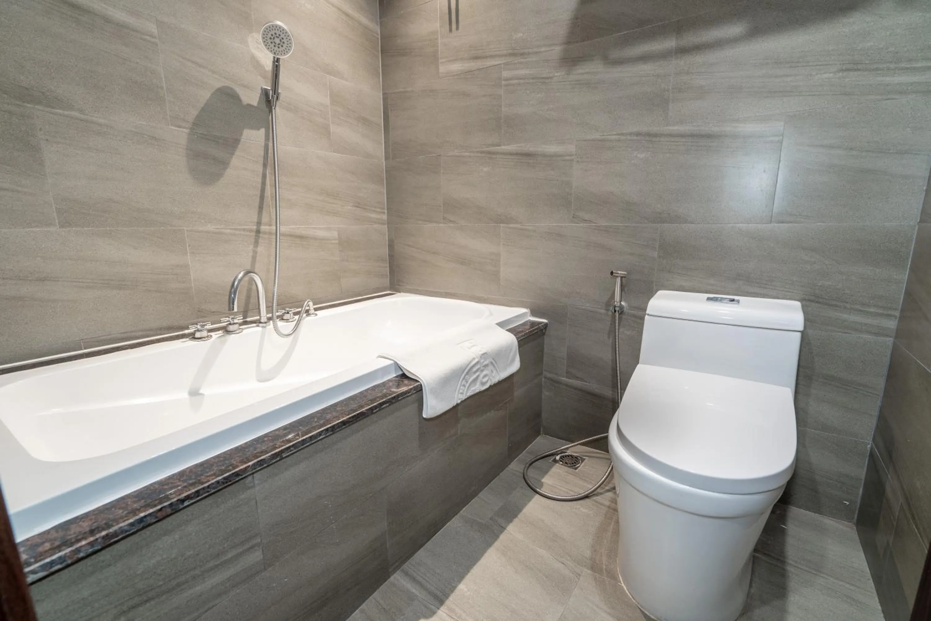 Toilet in K Hotel Sauna and Massage