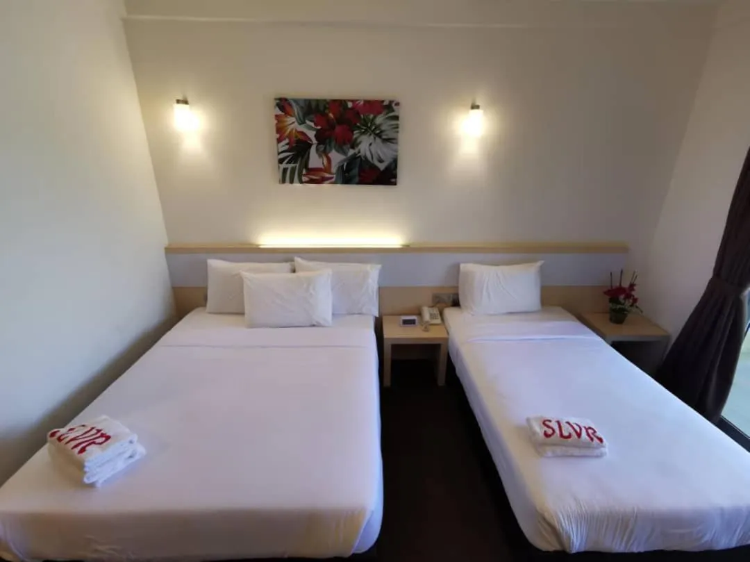 Bed in SERDANG LAKE VIEW RESORT