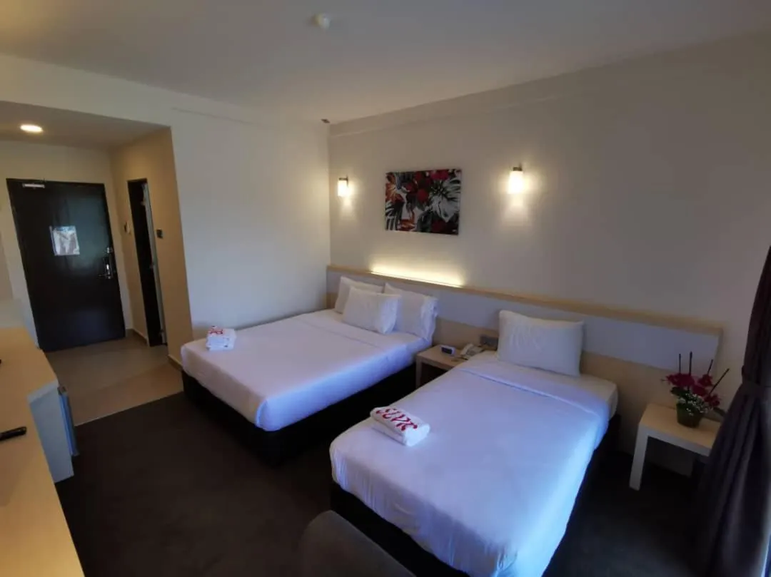 Bed in SERDANG LAKE VIEW RESORT