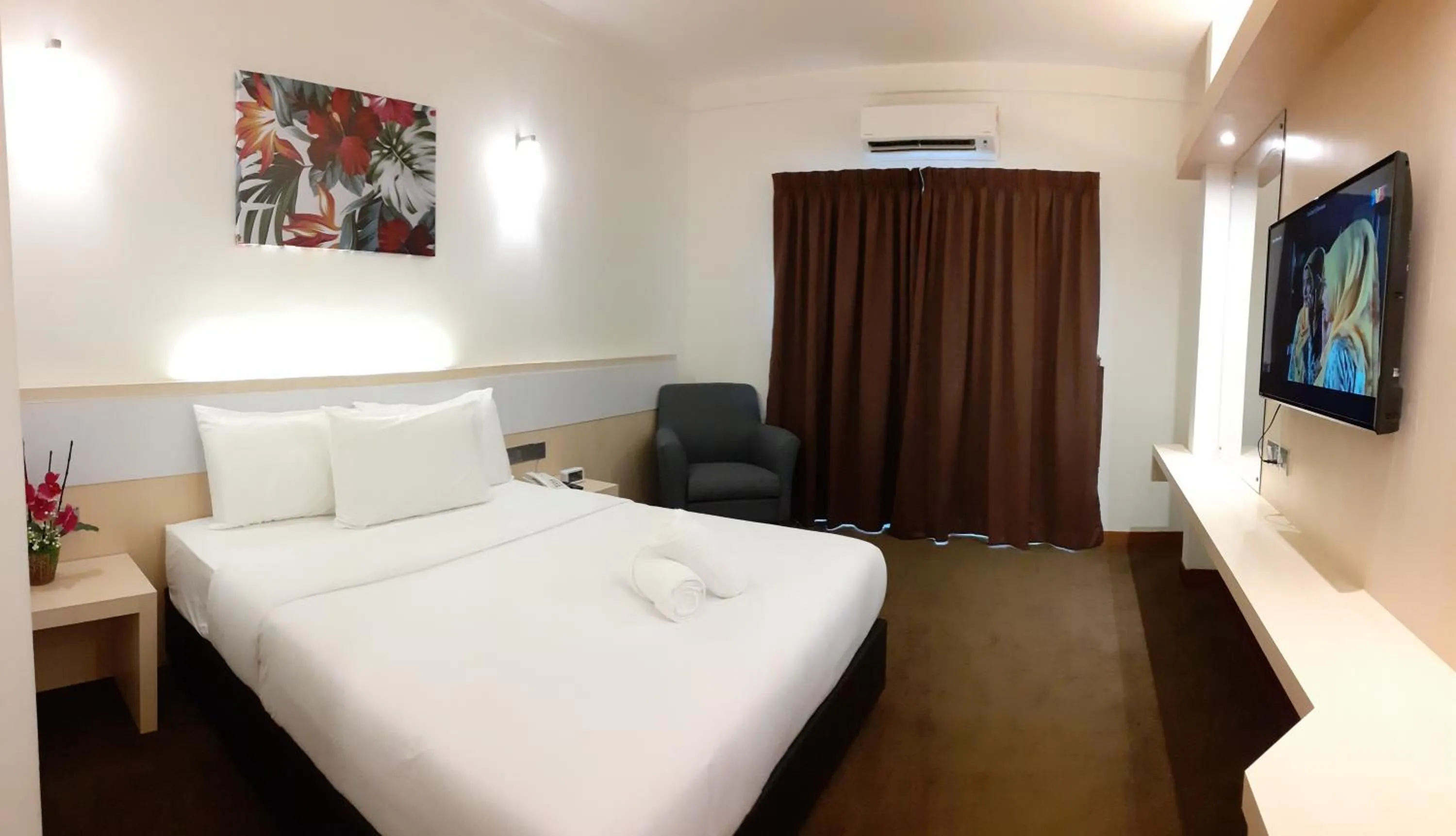 Photo of the whole room, Bed in SERDANG LAKE VIEW RESORT