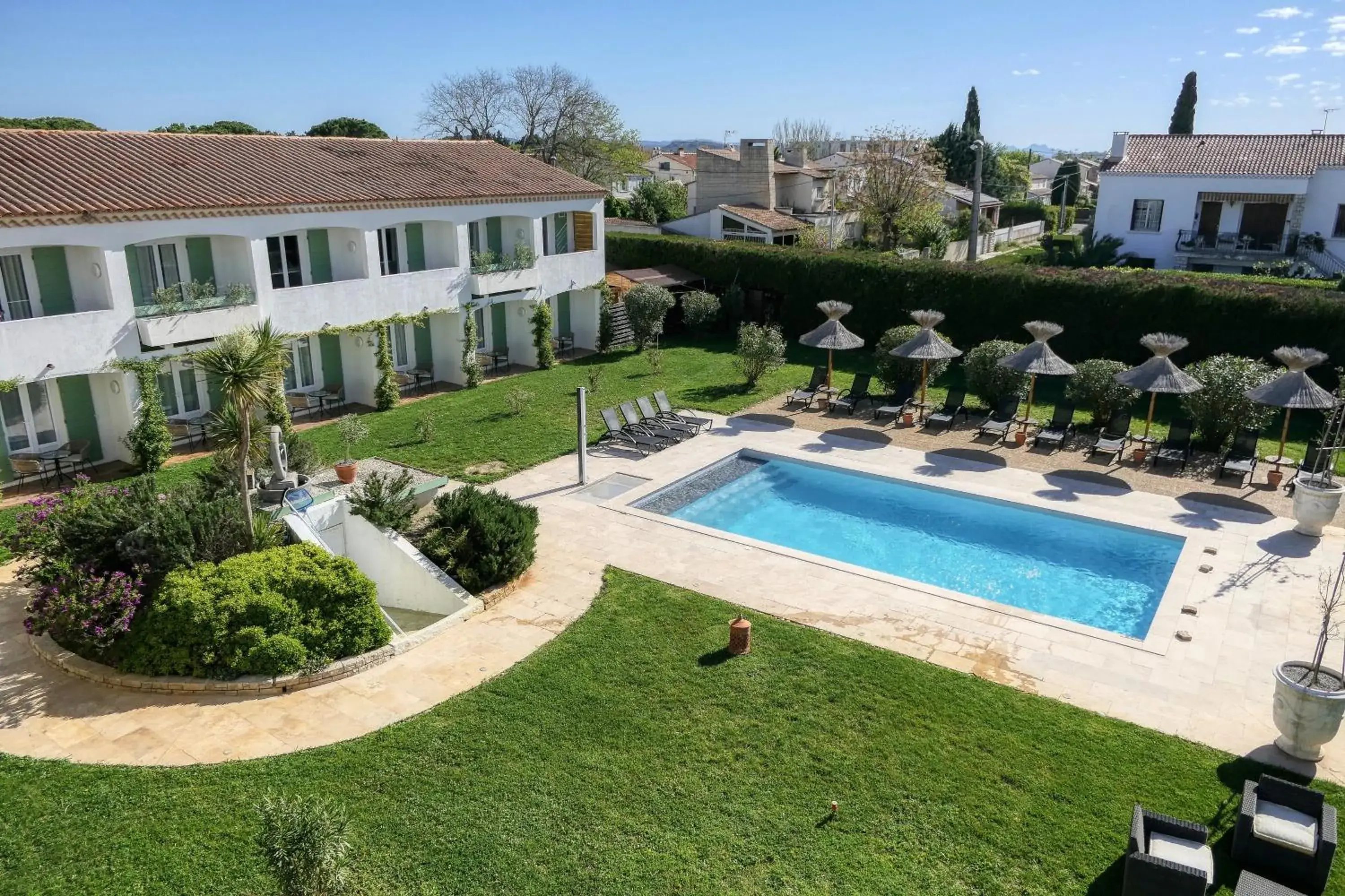 Property building in Logis Hôtel Le Rodin Property building in Logis Hôtel Le Rodin