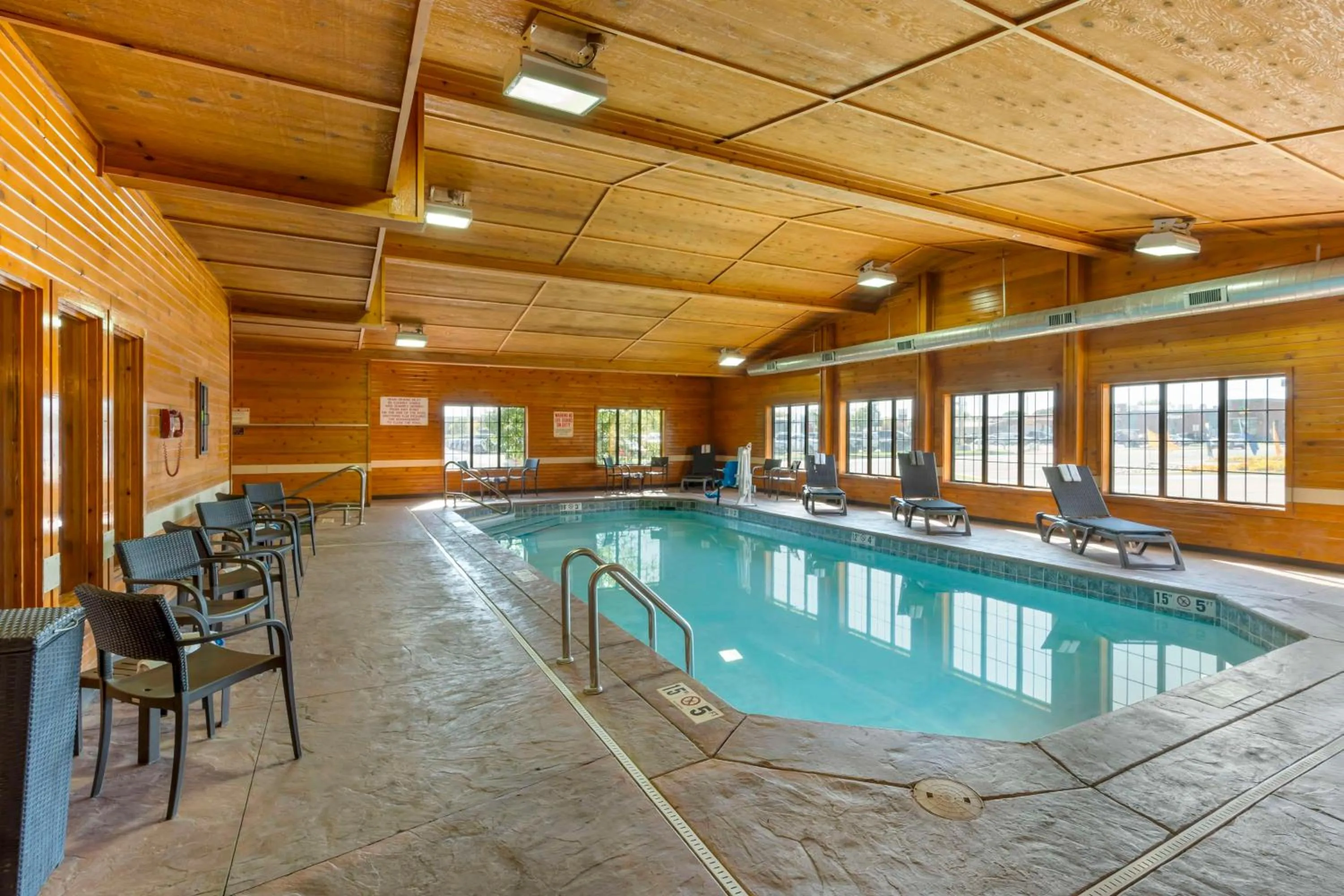 Pool view in Best Western Yellowstone Crossing