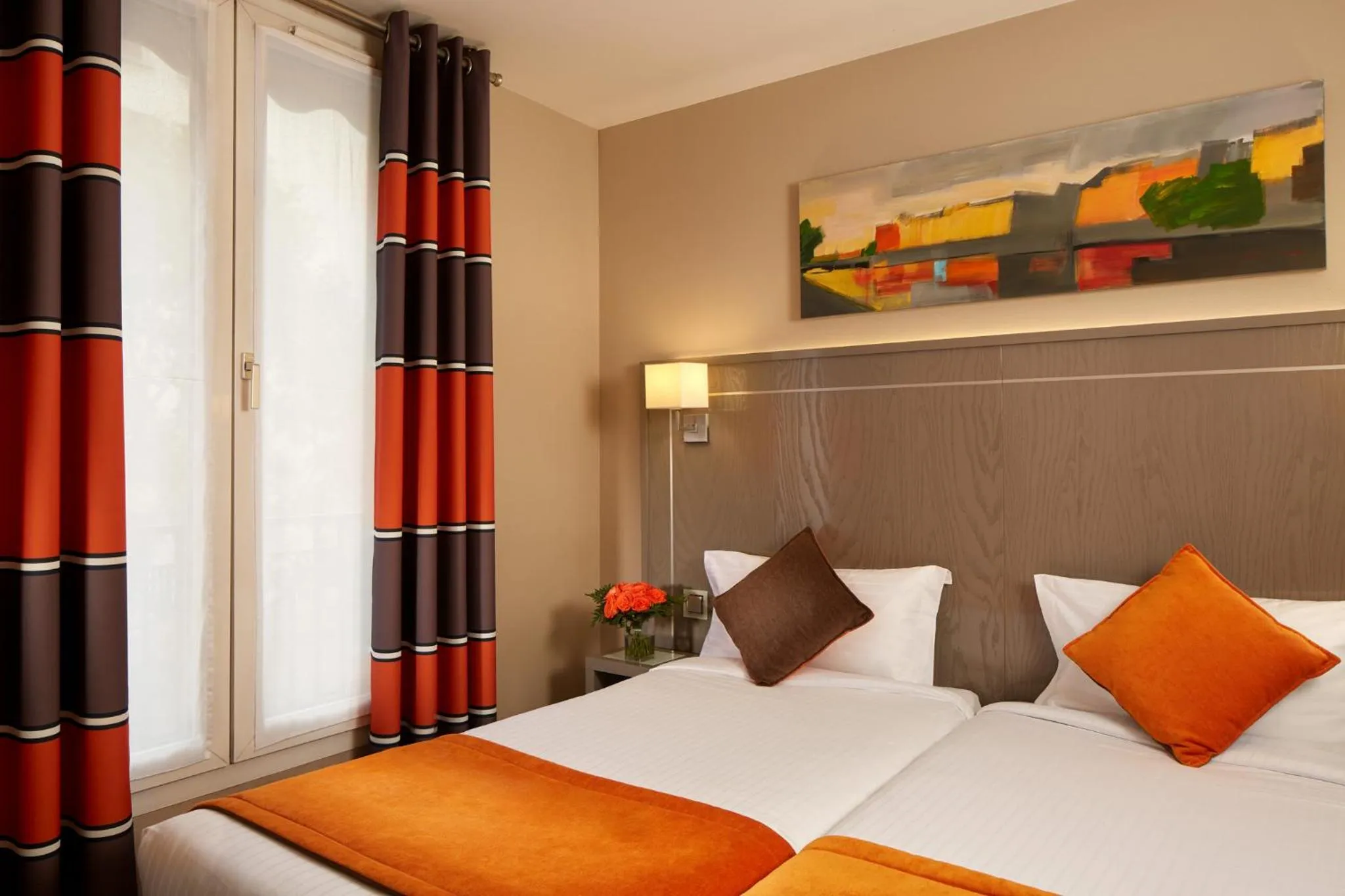 Bedroom, Bed in Beaugrenelle St-Charles Tour Eiffel