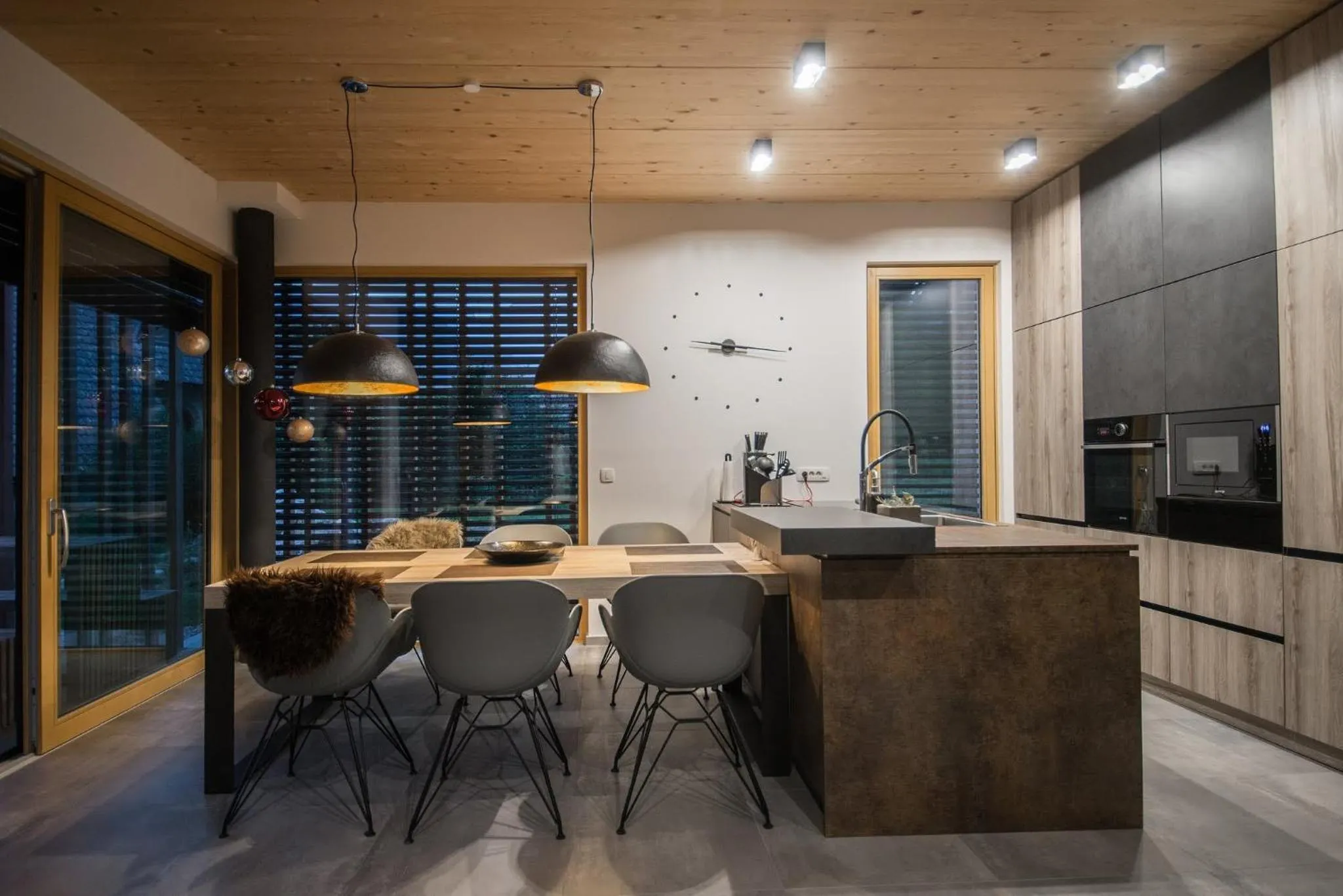 Kitchen or kitchenette in Residence Novak Bohinj