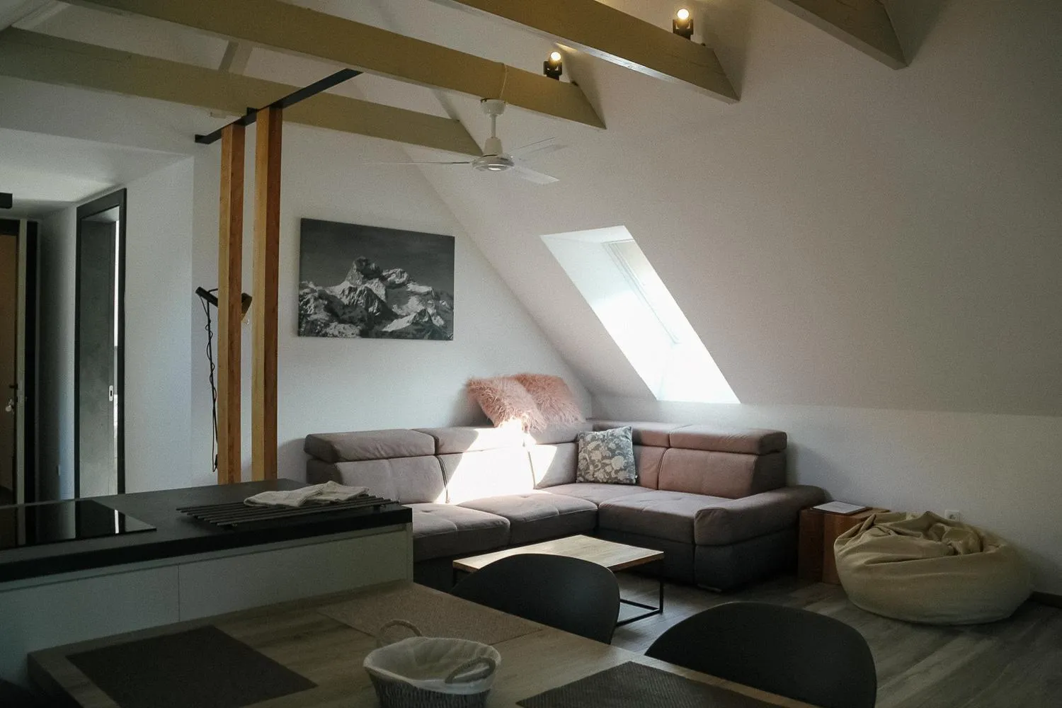 Living room in Residence Novak Bohinj