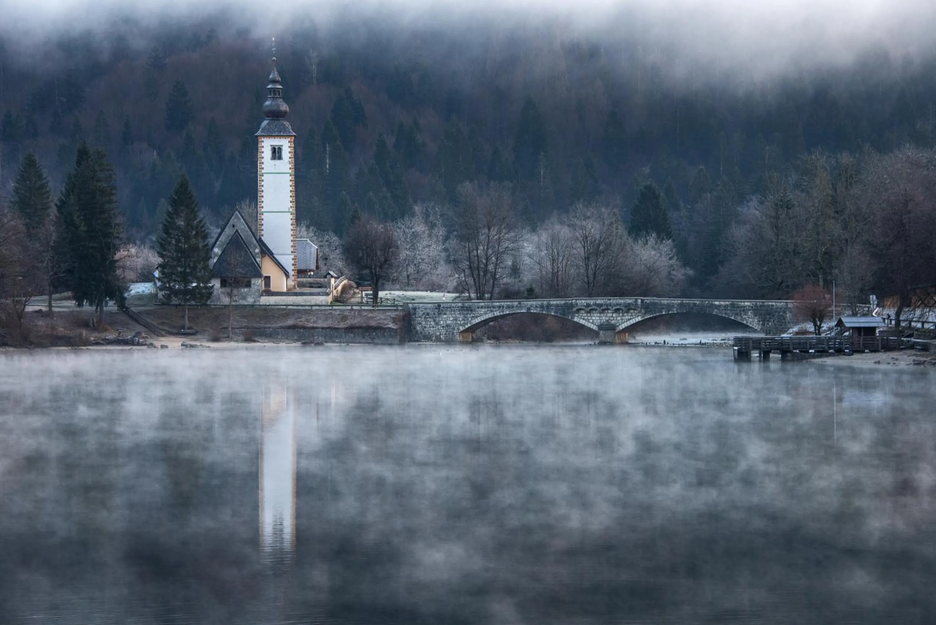 Nearby landmark in Residence Novak Bohinj