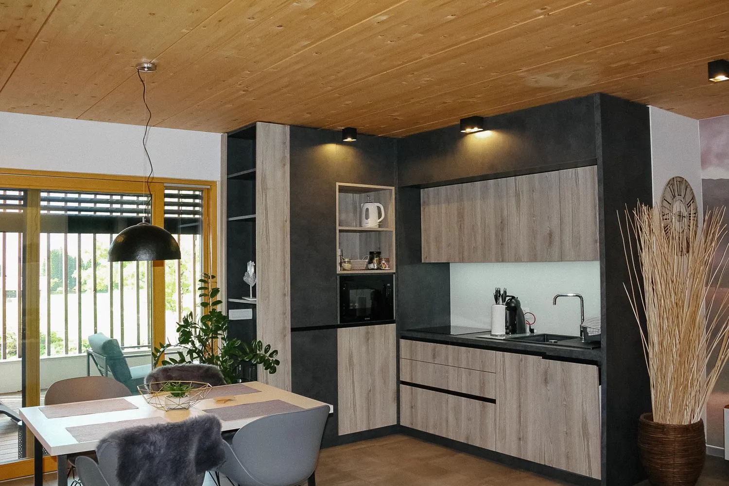 Kitchen or kitchenette in Residence Novak Bohinj