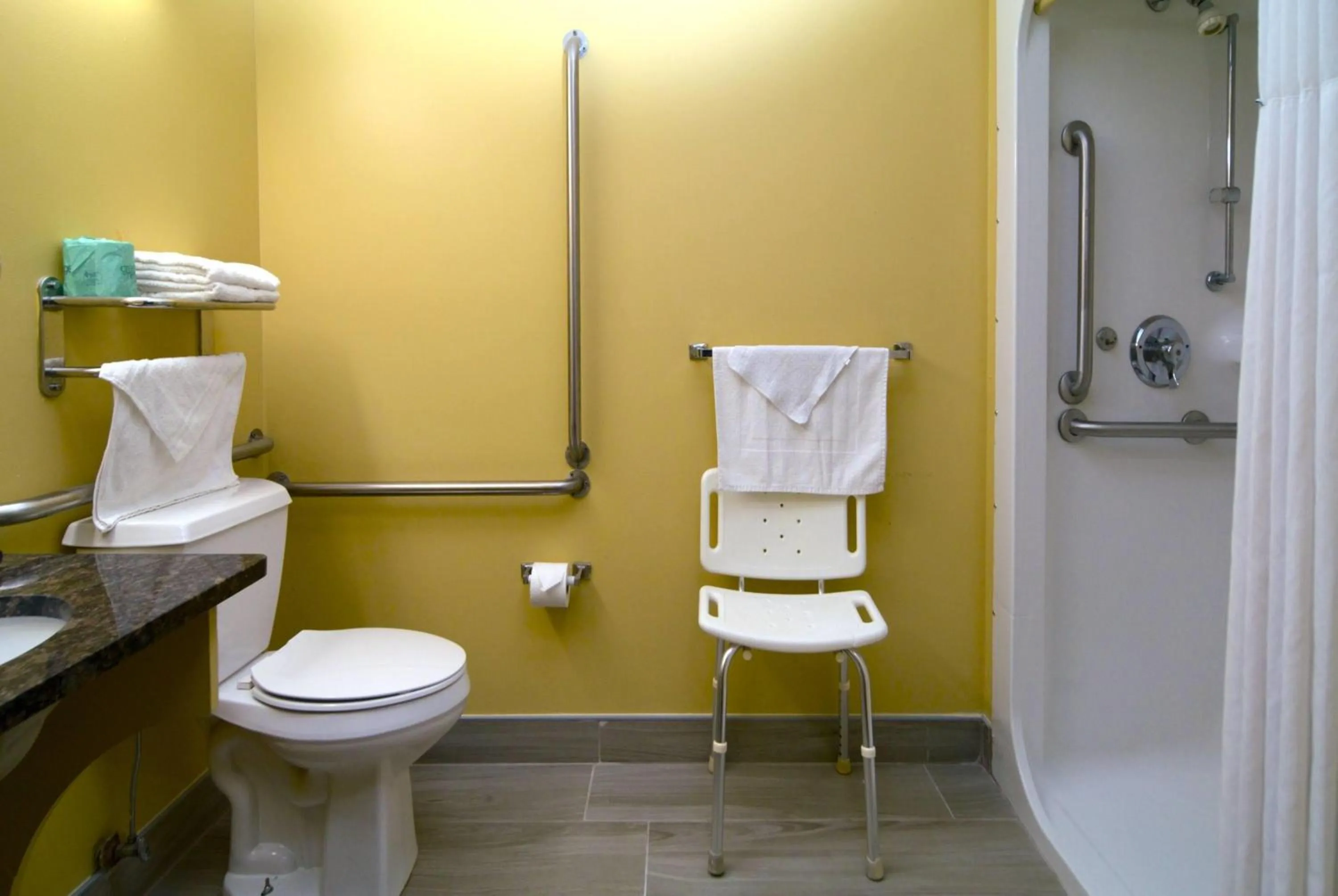 Bathroom in Super 8 by Wyndham Red Wing