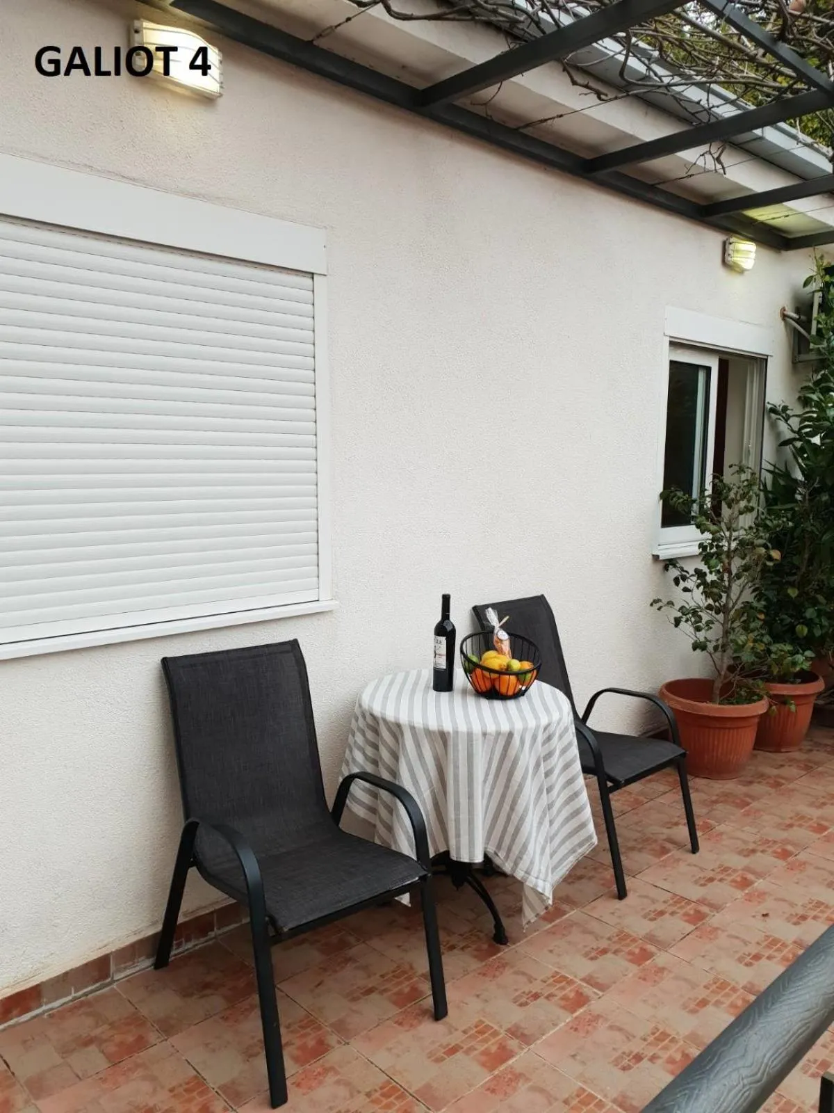 Balcony/Terrace in Apartmani Galiot