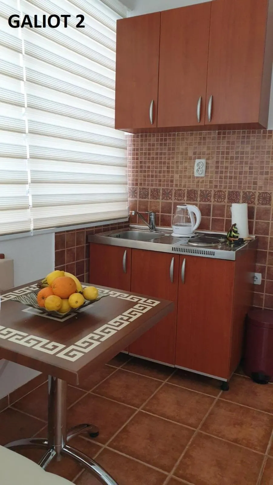 Kitchen or kitchenette in Apartmani Galiot