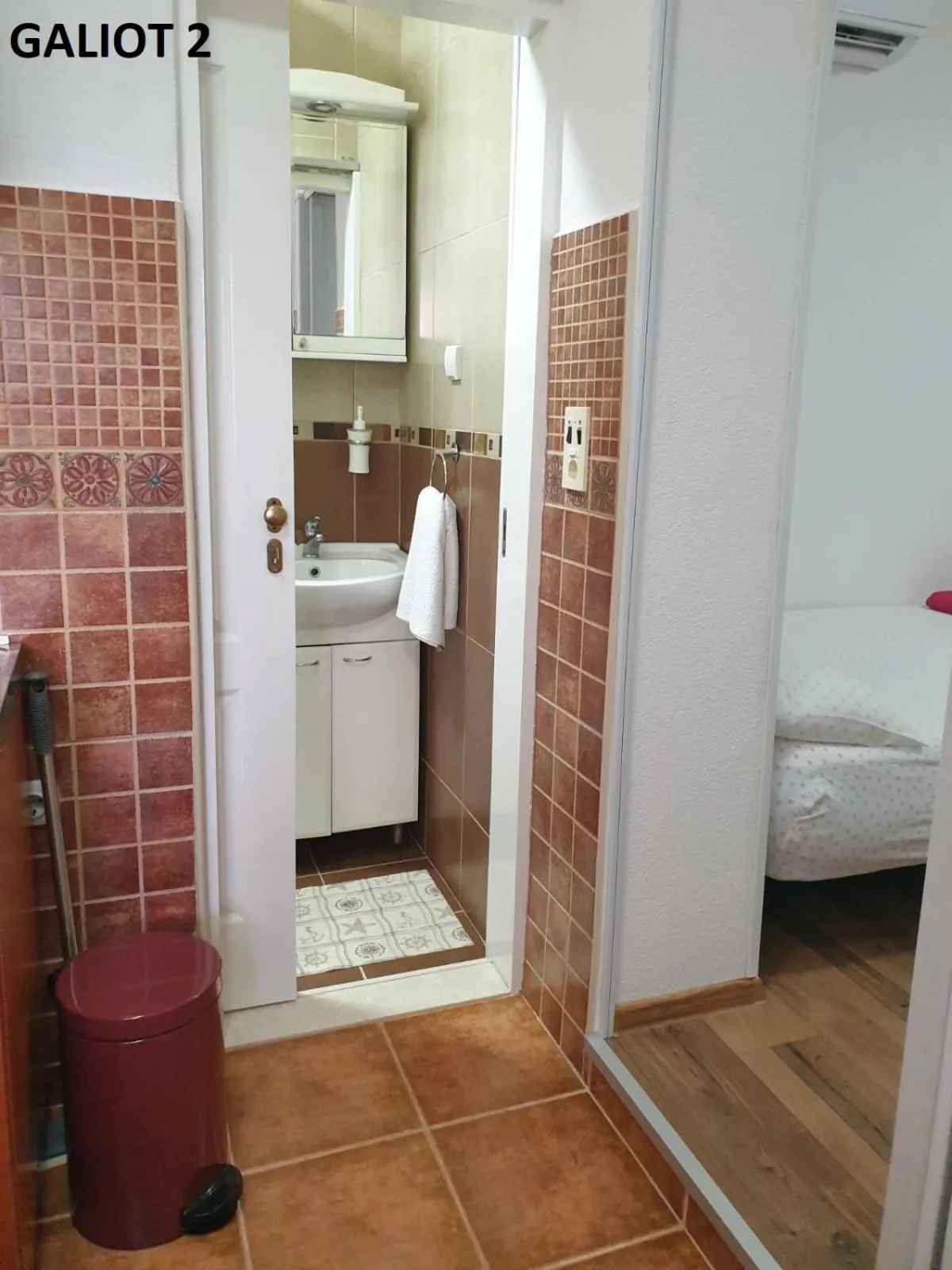 Bathroom in Apartmani Galiot