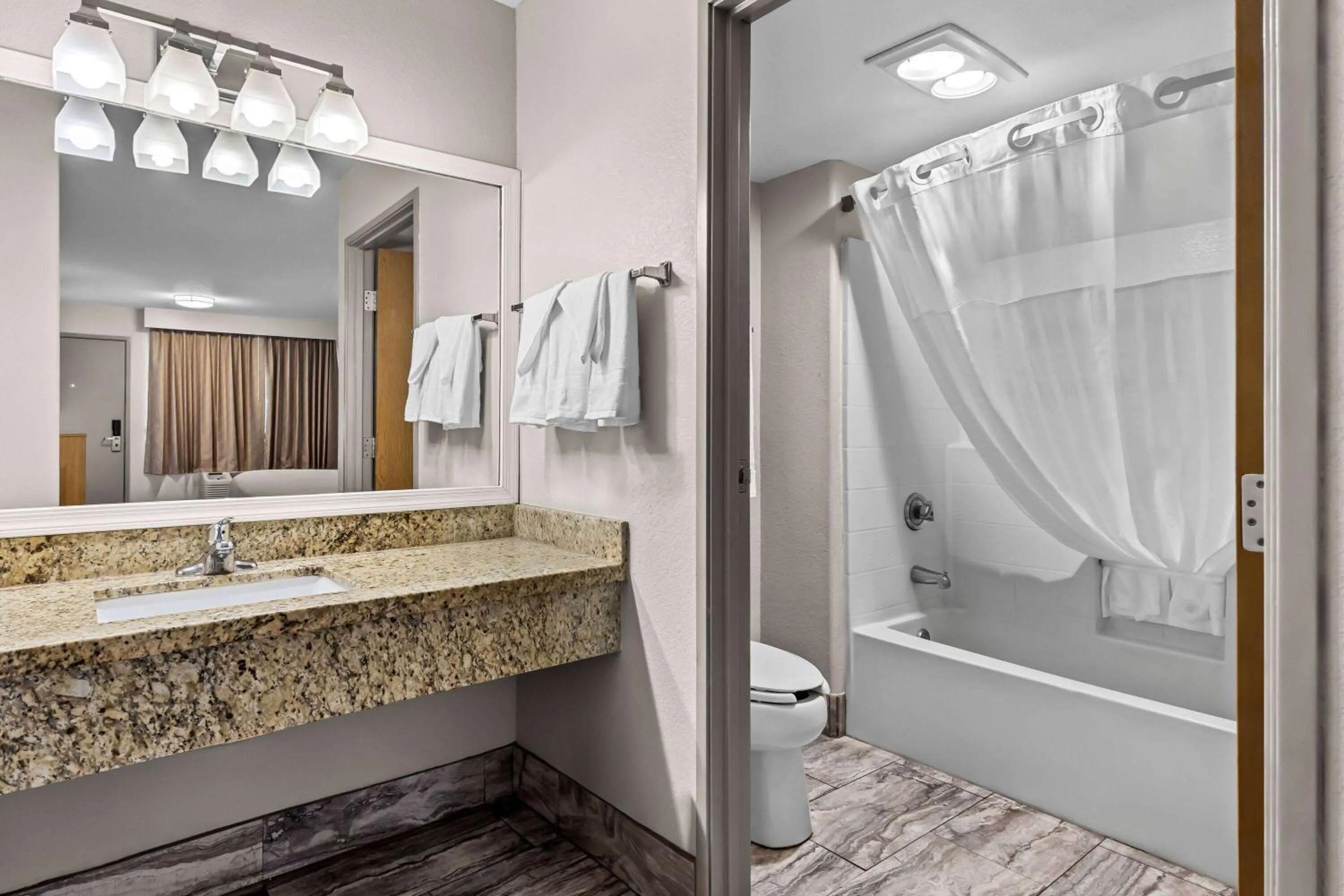 Bathroom in Days Inn by Wyndham Buckeye