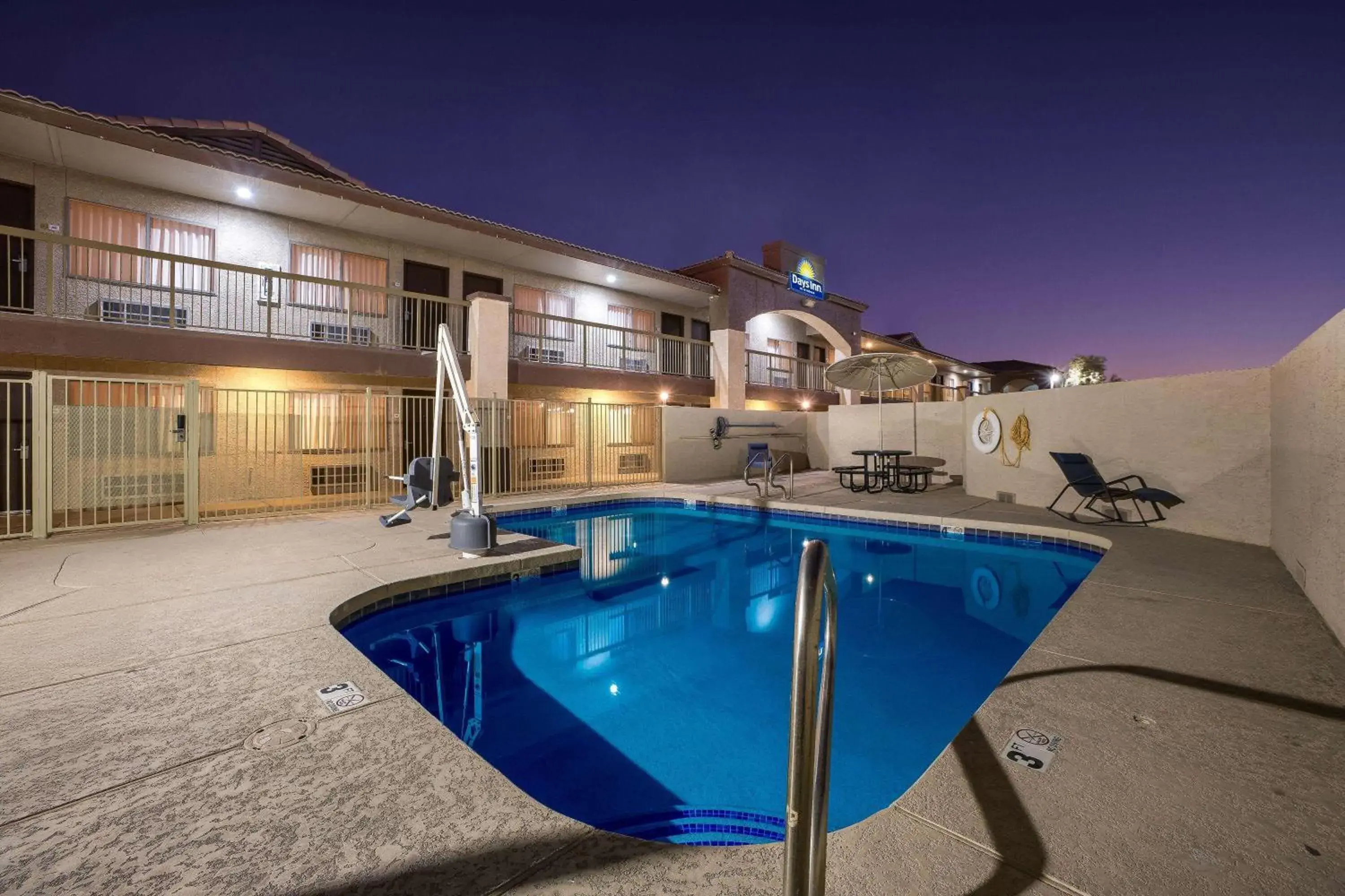 Swimming pool in Days Inn by Wyndham Buckeye Swimming pool in Days Inn by Wyndham Buckeye