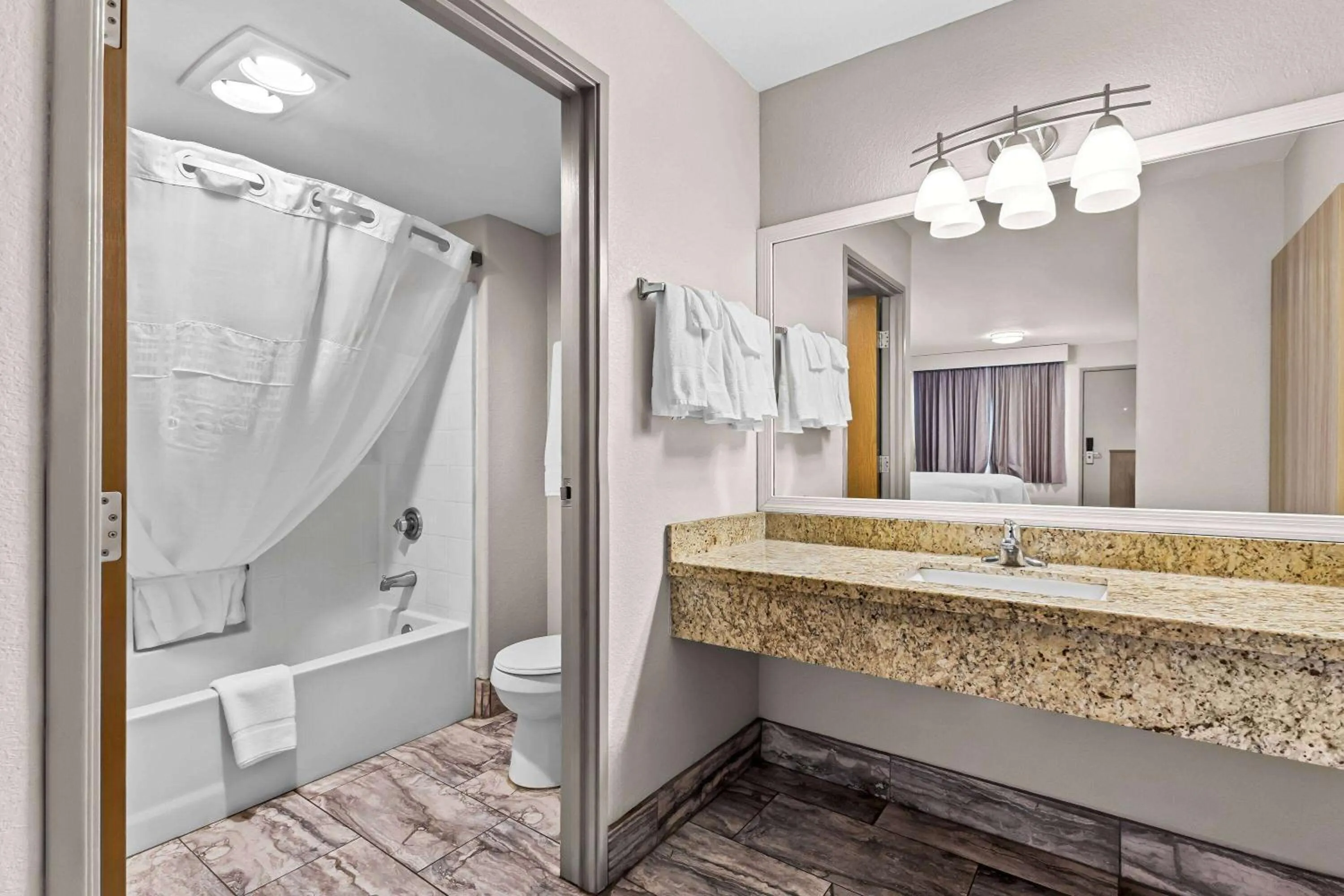 Bathroom in Days Inn by Wyndham Buckeye