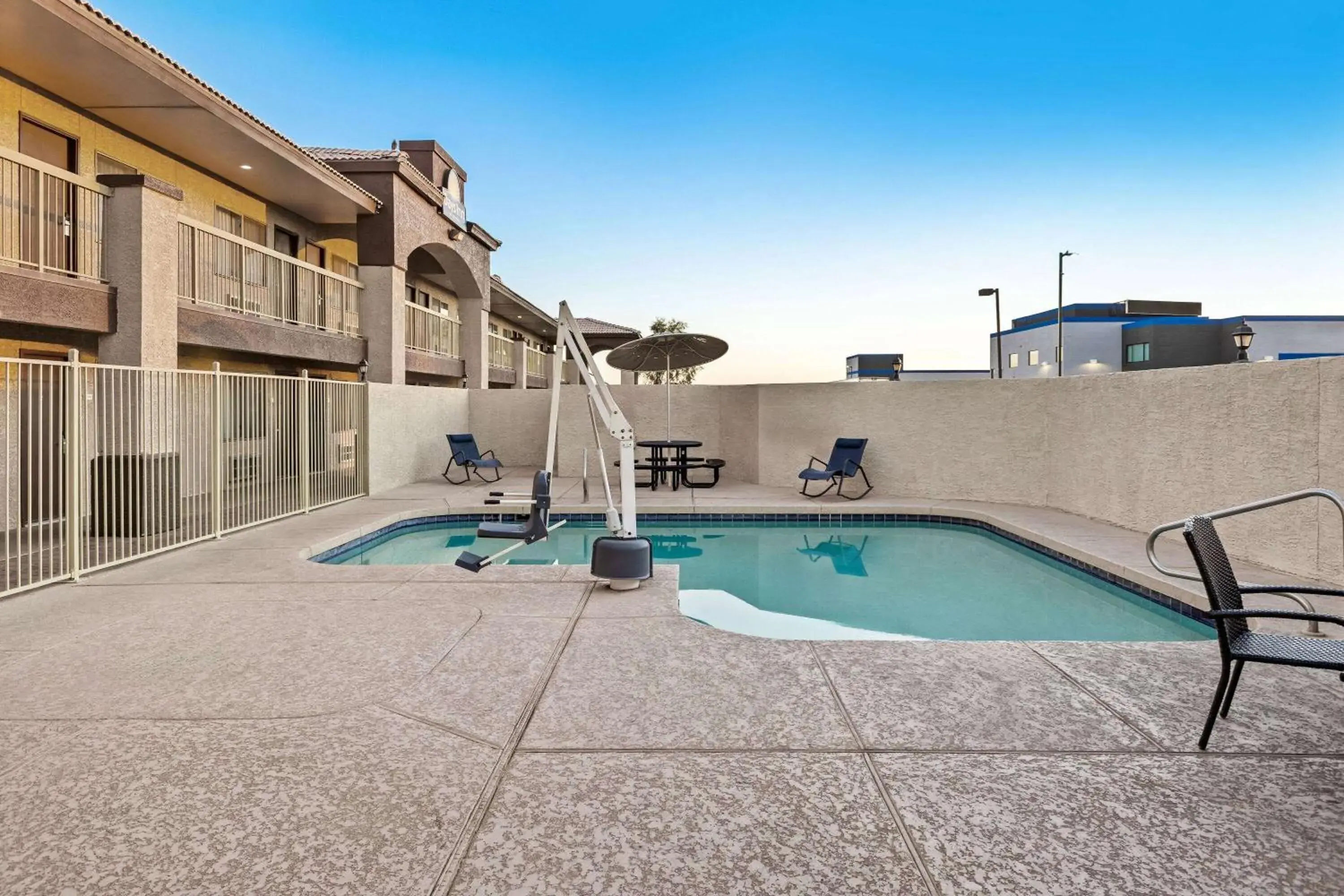 Swimming pool in Days Inn by Wyndham Buckeye Swimming pool in Days Inn by Wyndham Buckeye