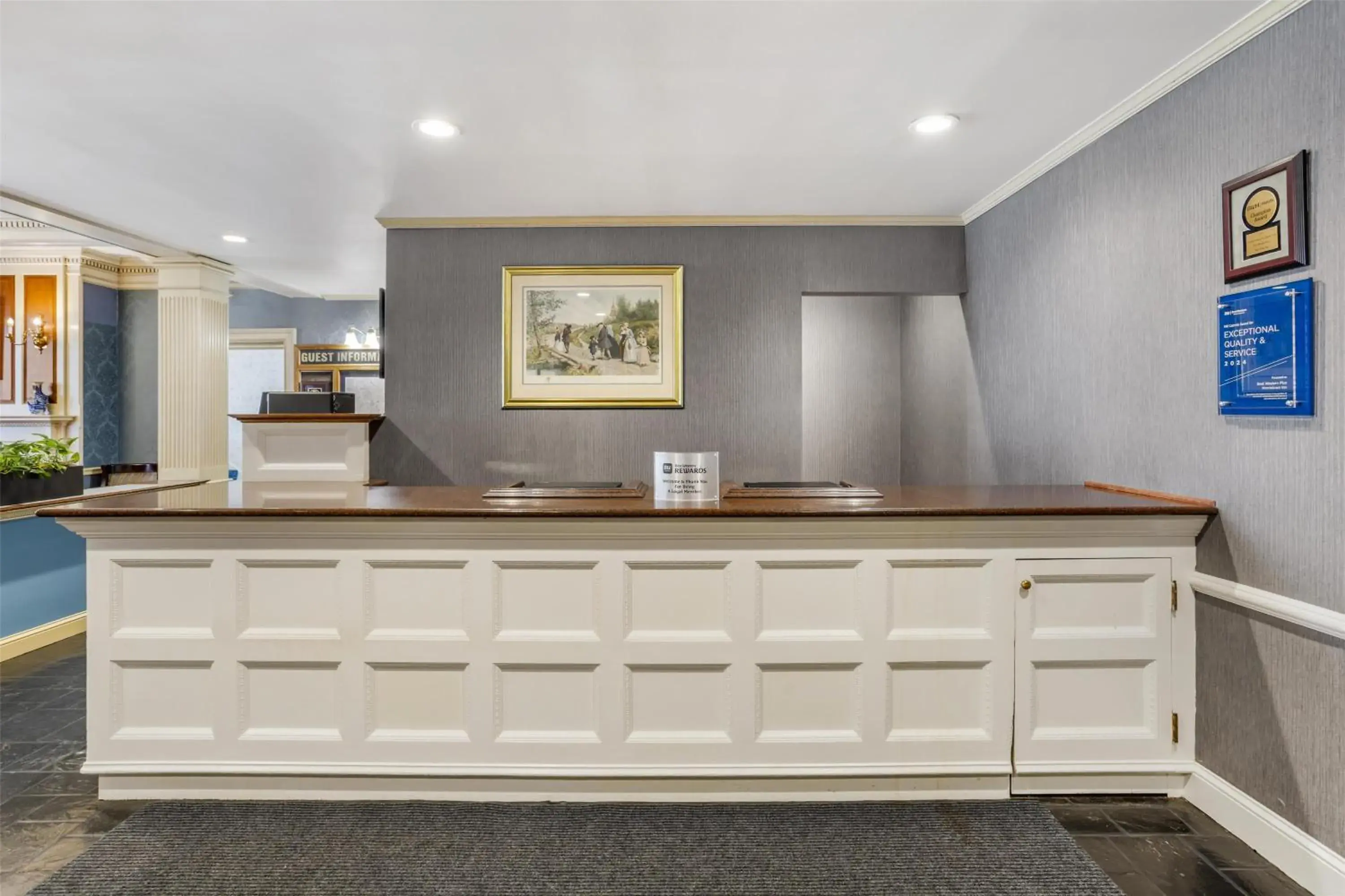 Lobby or reception in Best Western PLUS Morristown Inn-Florham Park Lobby or reception in Best Western PLUS Morristown Inn-Florham Park