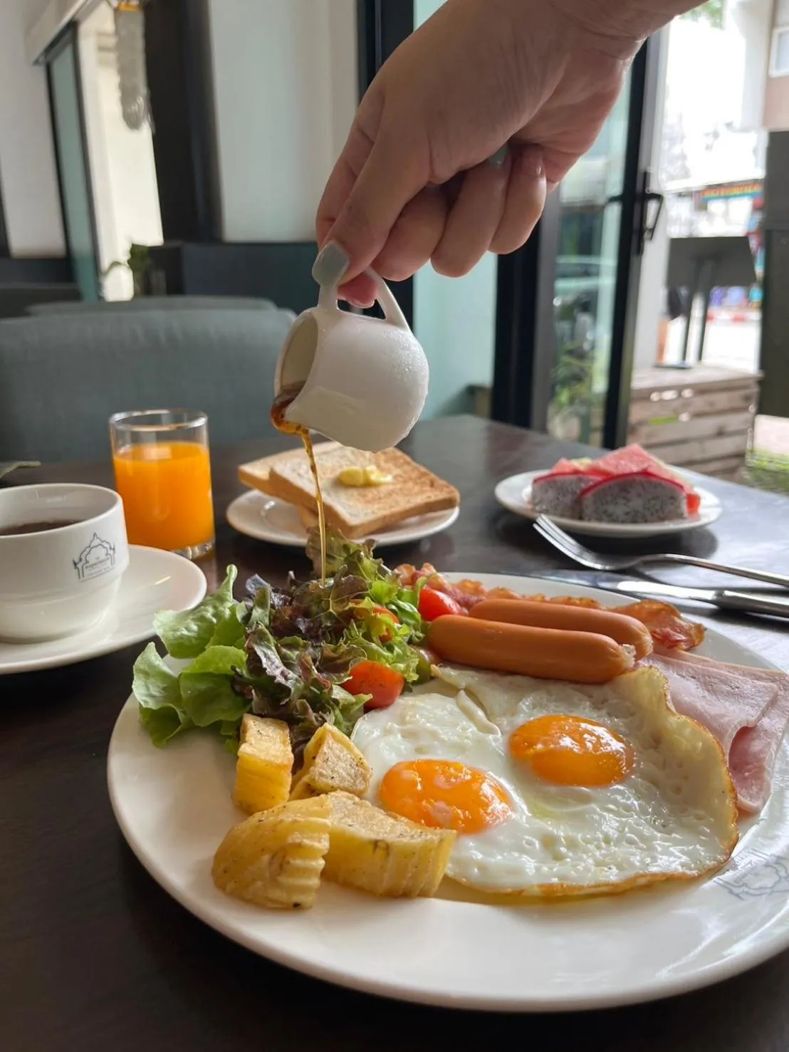 Breakfast in The Experience Walking Street Chiang Mai