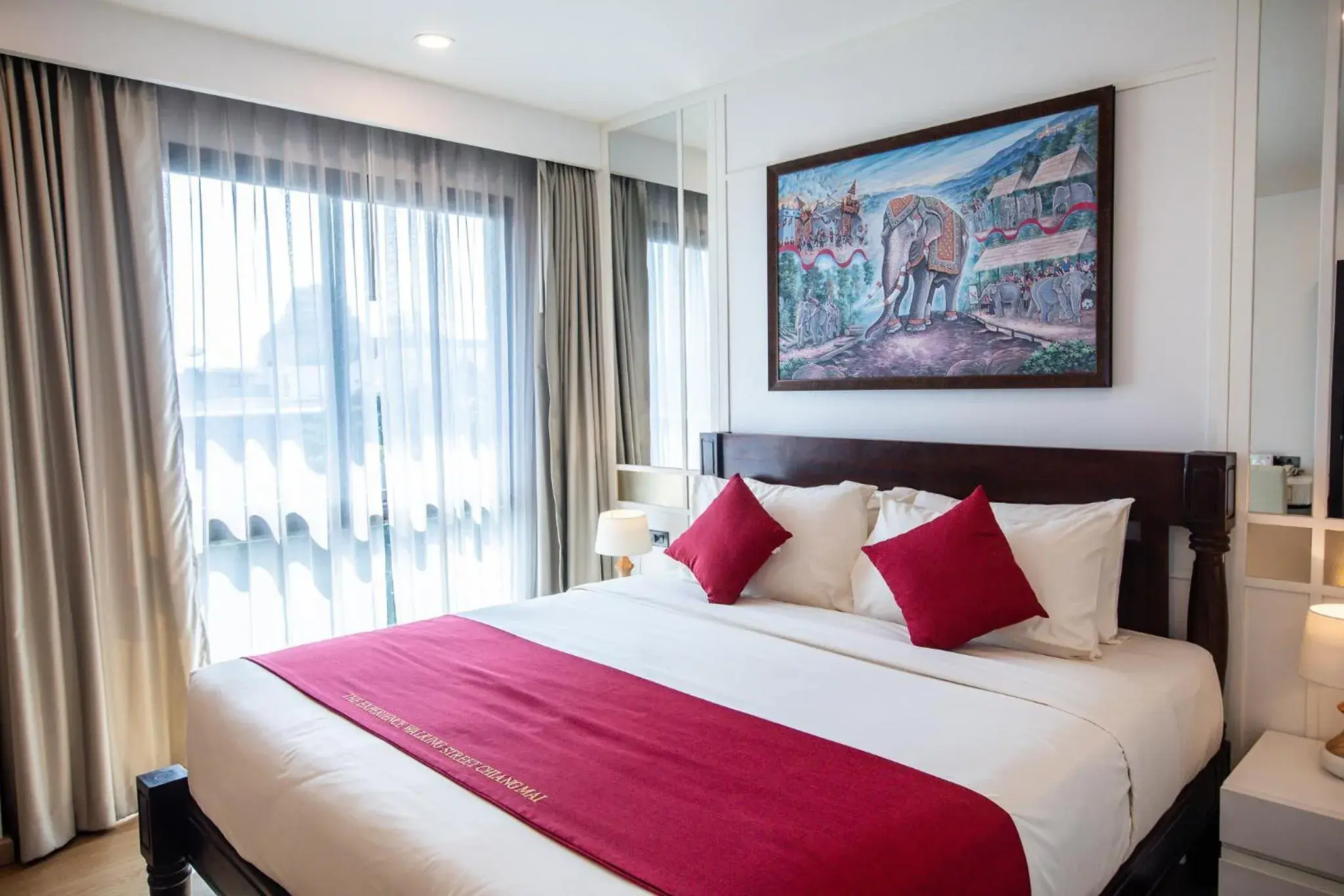 Bedroom, Bed in The Experience Walking Street Chiang Mai Bedroom, Bed in The Experience Walking Street Chiang Mai