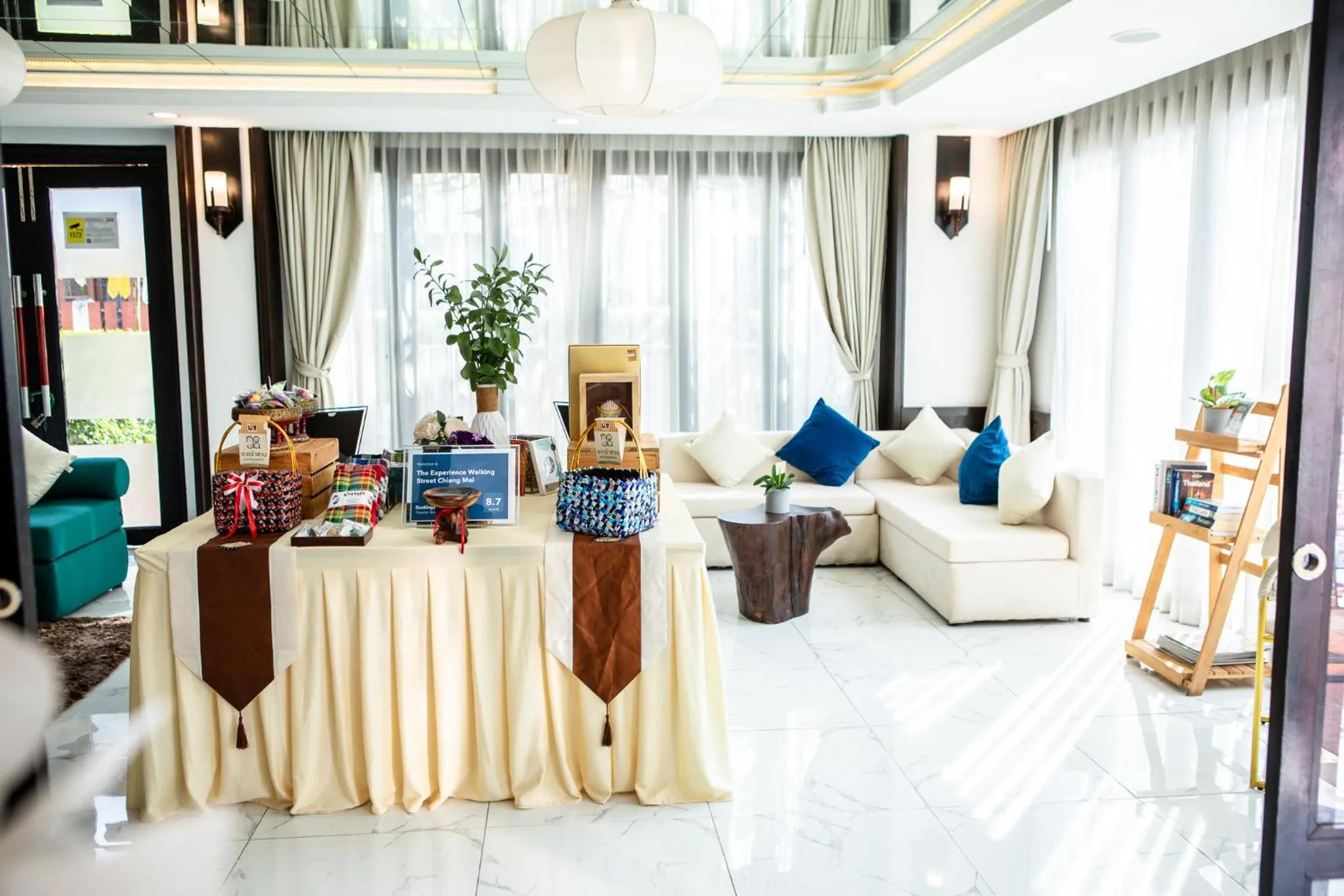 On-site shops in The Experience Walking Street Chiang Mai