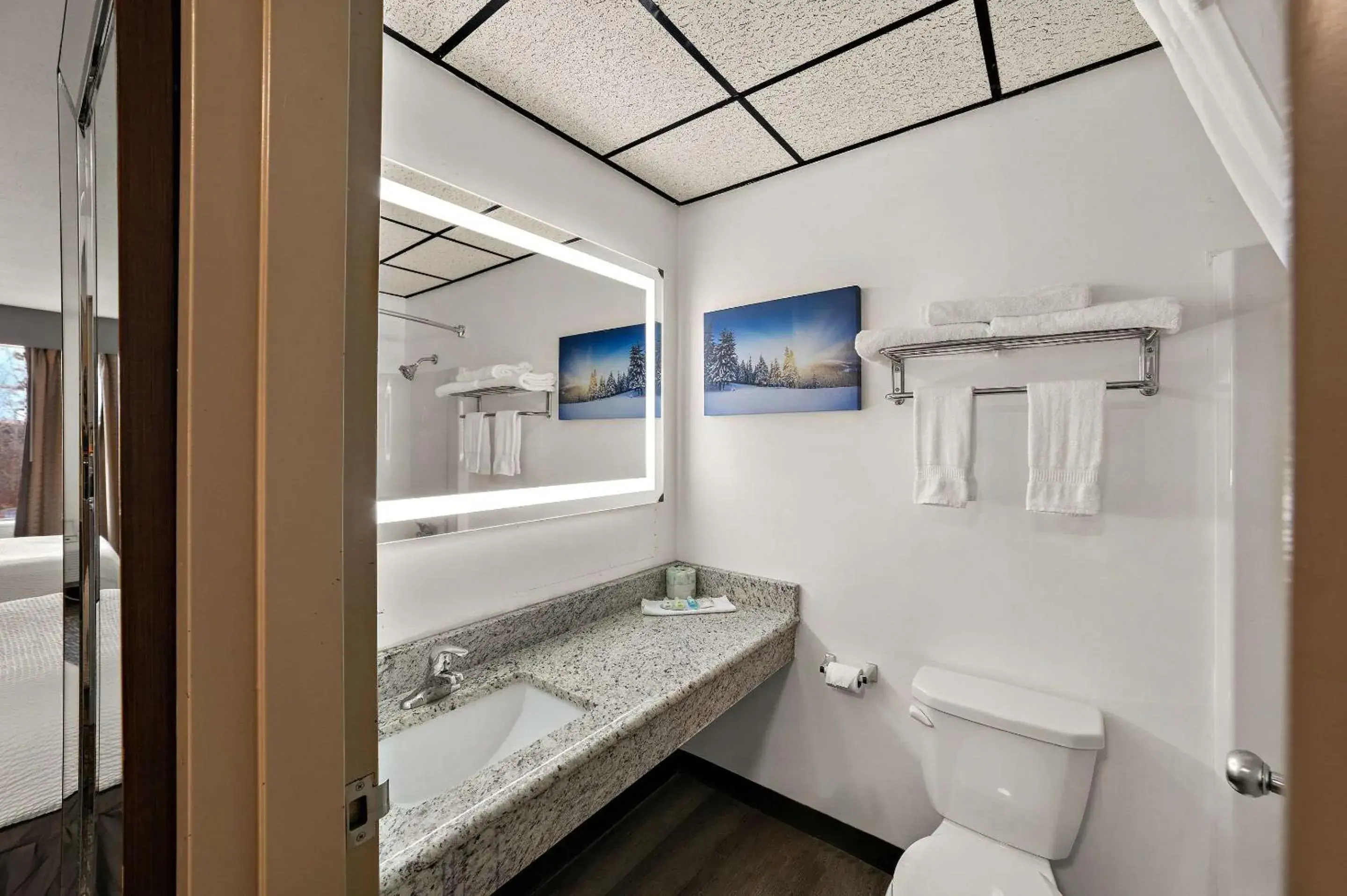 Bedroom in Quality Inn & Suites Bedroom in Quality Inn & Suites