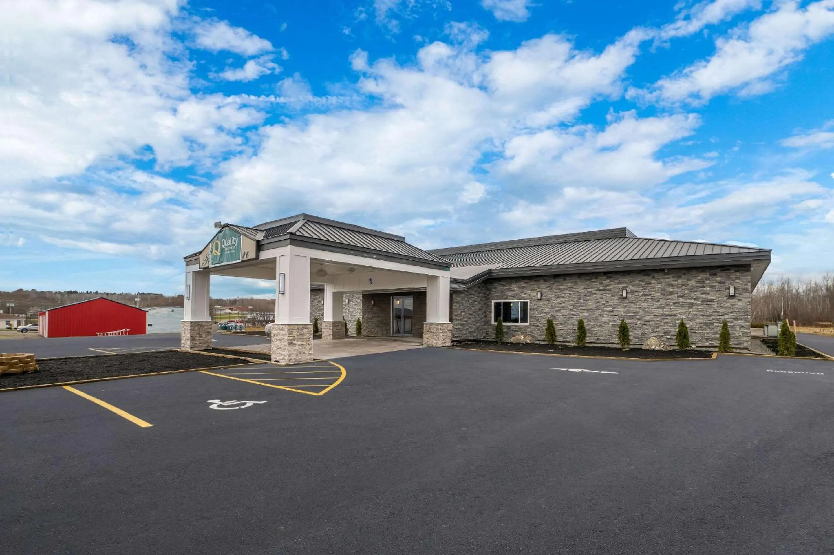 Property building in Quality Inn & Suites Caribou