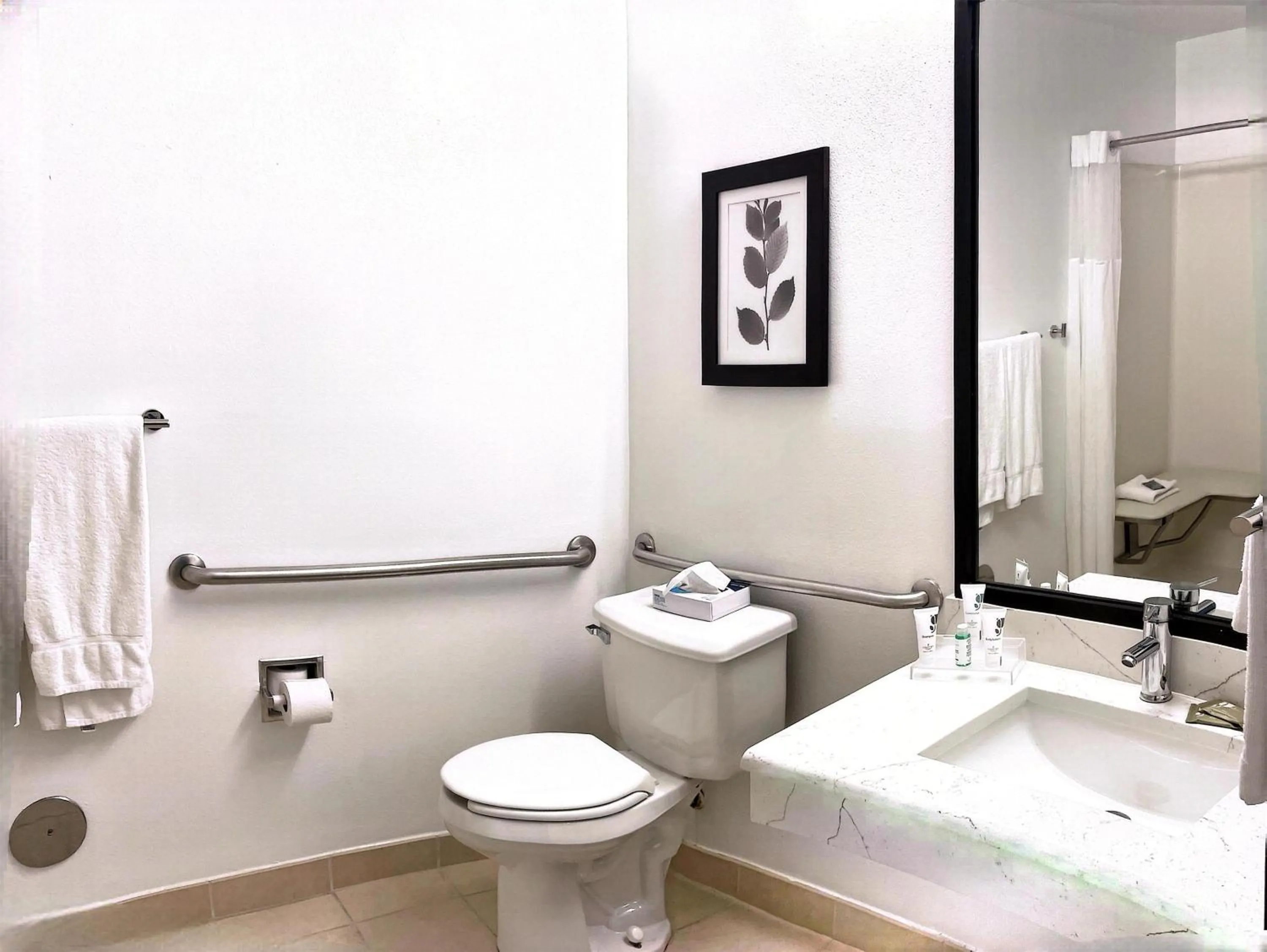 Bathroom in Best Western Harmony Inn Fort Dodge Iowa