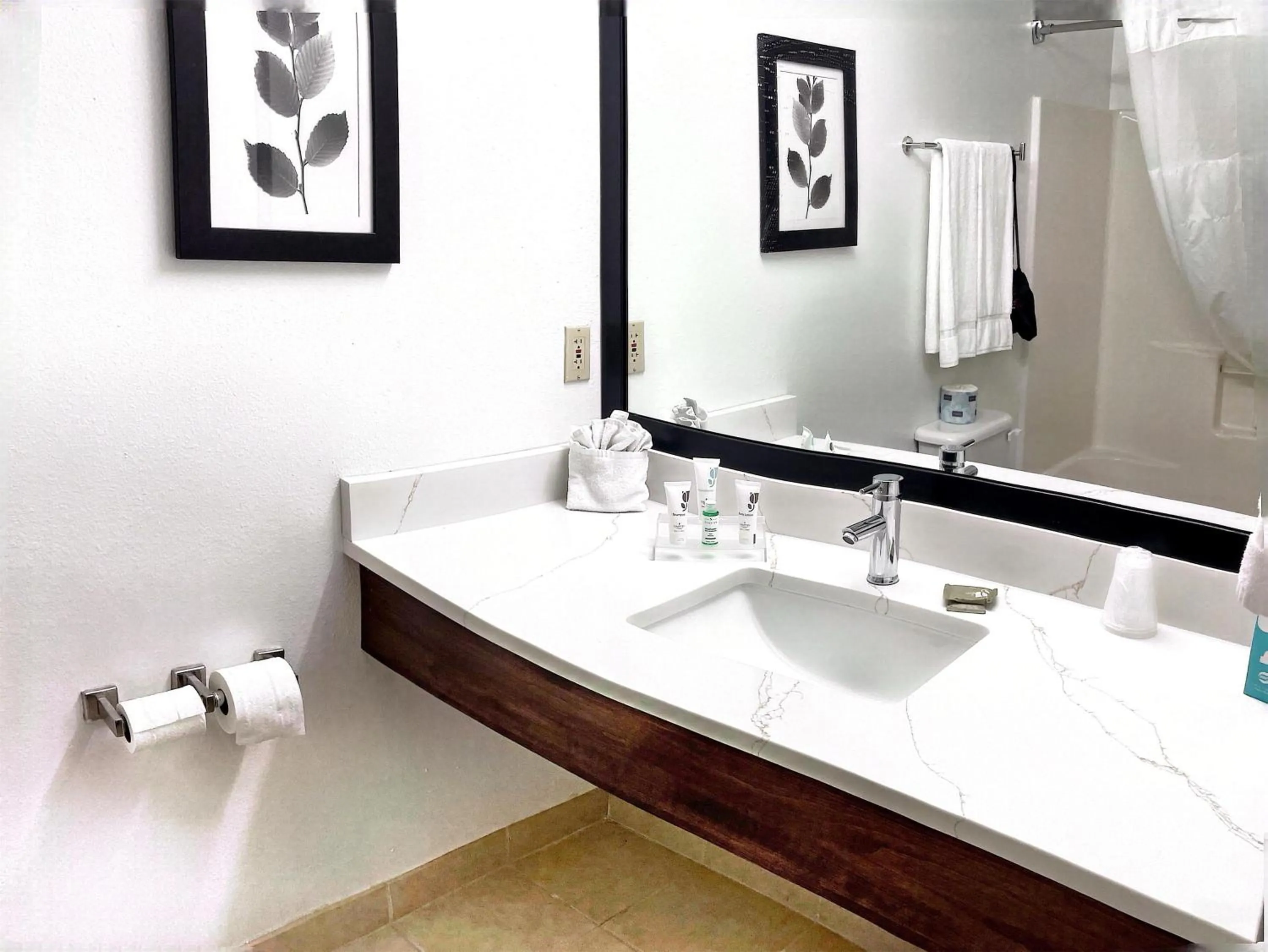 Bathroom in Best Western Harmony Inn Fort Dodge Iowa