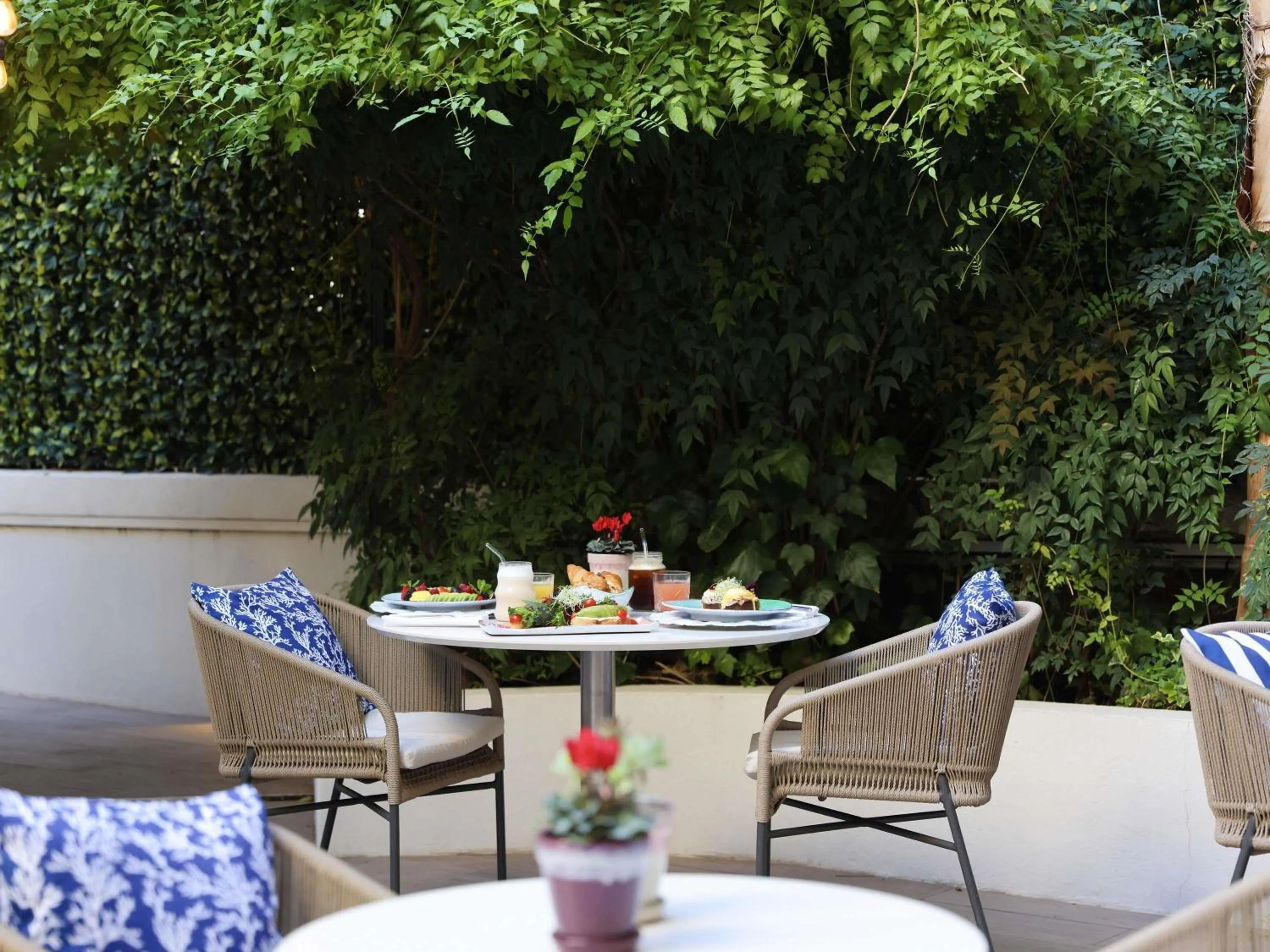 Lounge or bar in Croisette Beach Hotel Cannes - MGallery Collection