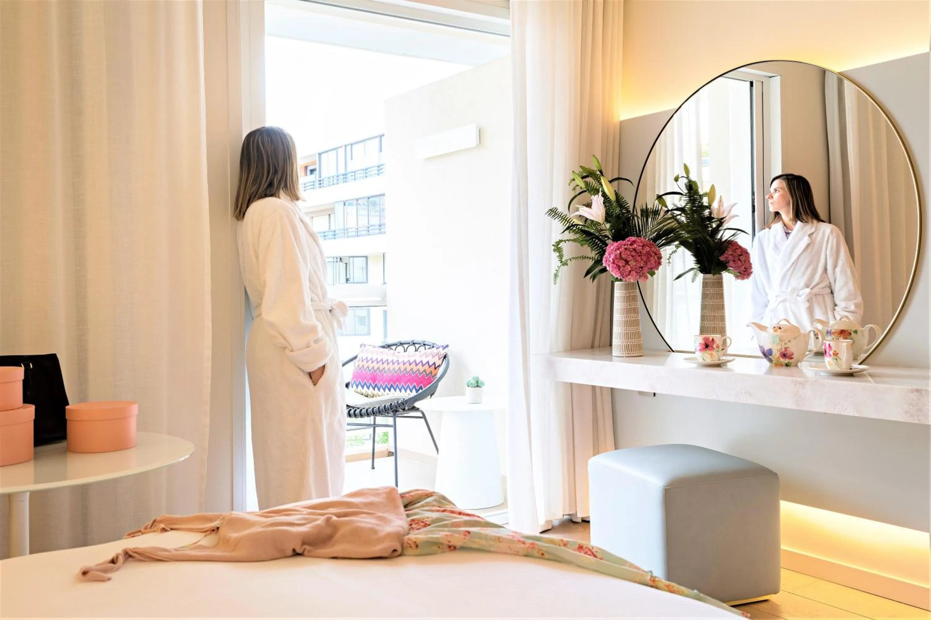 Balcony/Terrace in Croisette Beach Hotel Cannes - MGallery Collection