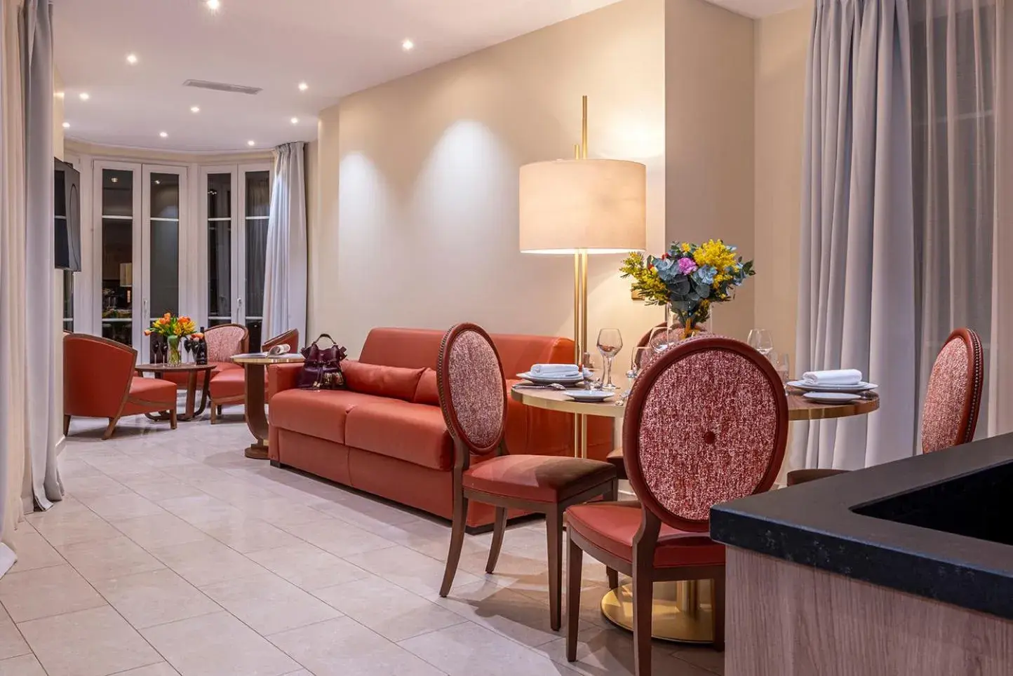 Living room in Résidence Aston la Scala Living room in Résidence Aston la Scala