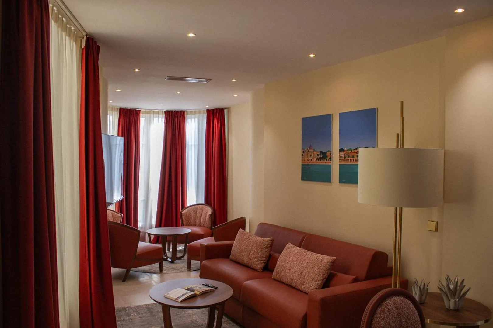 Living room in Résidence Aston la Scala