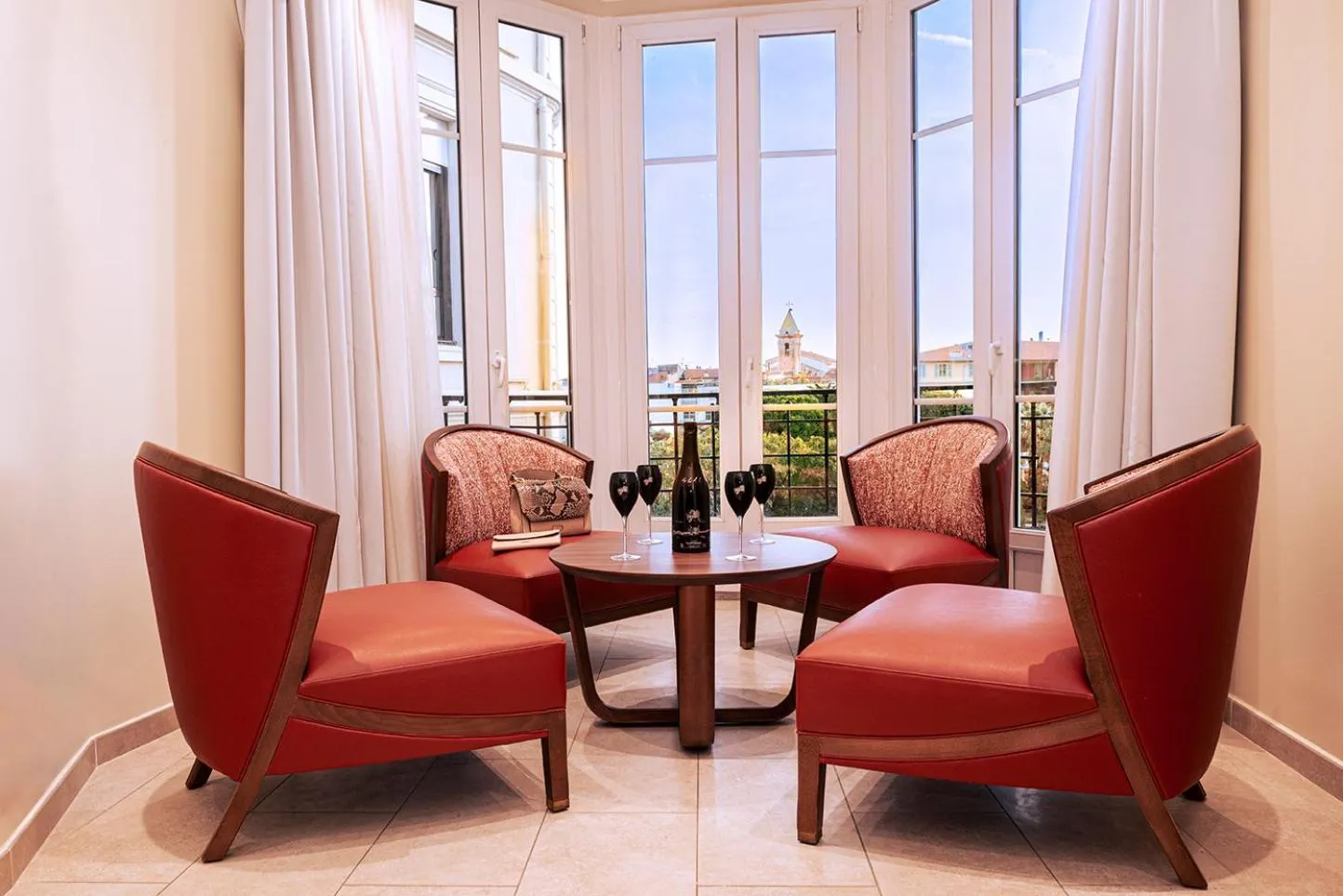 Living room in Résidence Aston la Scala