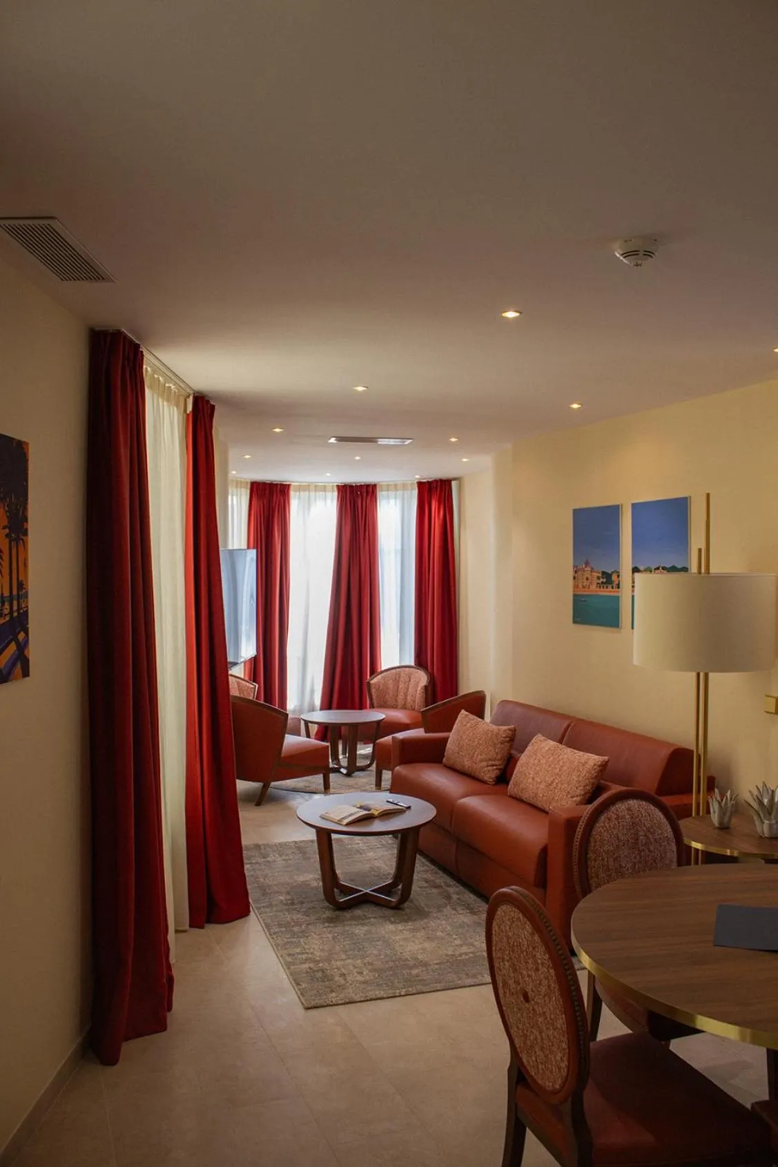 Living room in Résidence Aston la Scala