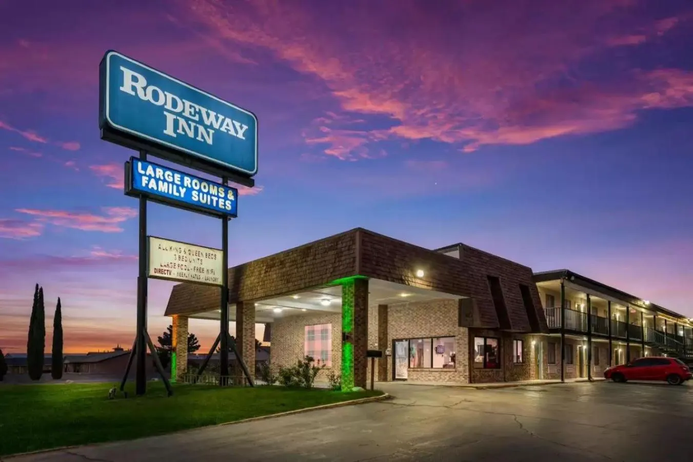 Property building in National Parks Inn