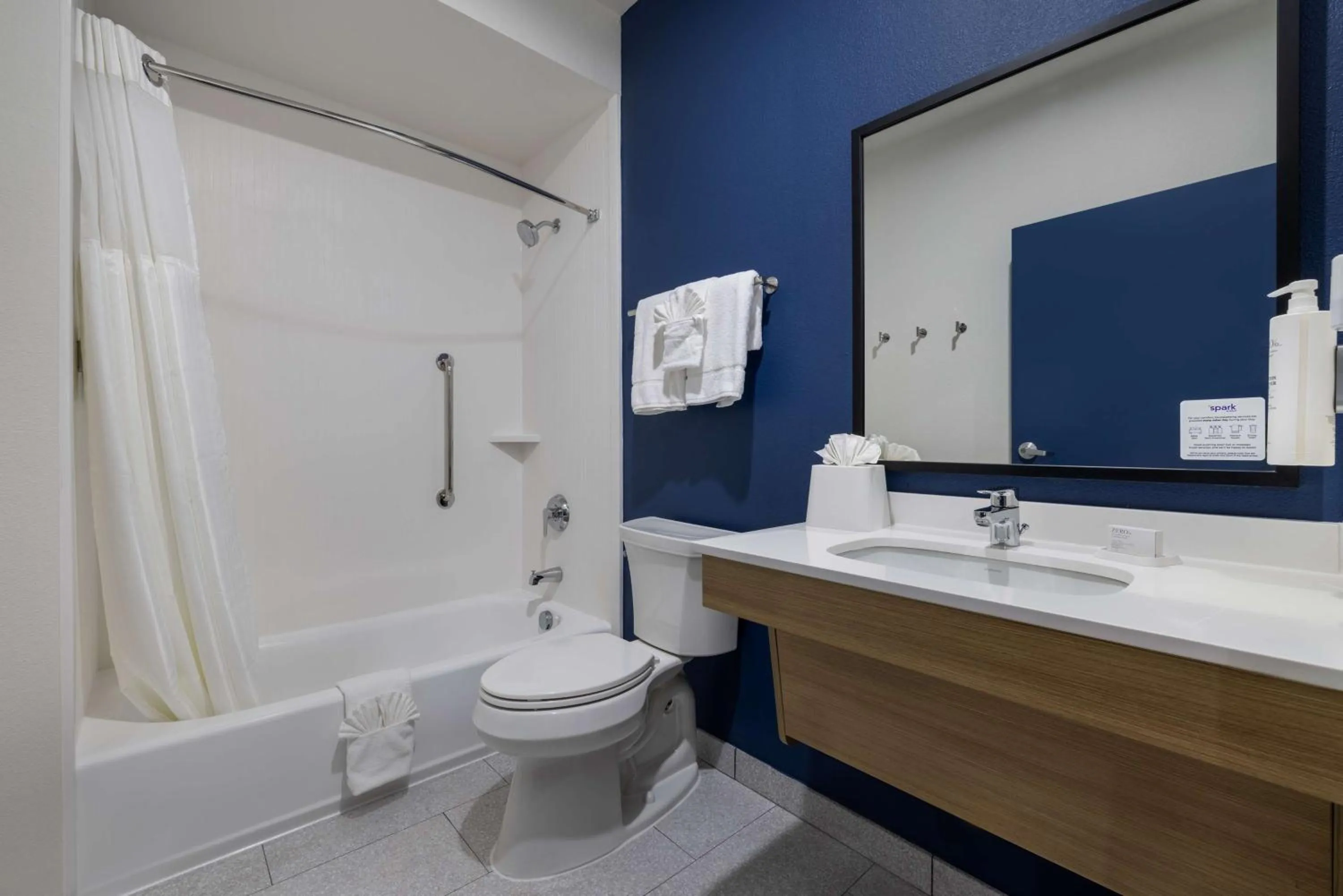 Bathroom in Super 8 by Wyndham Nacogdoches