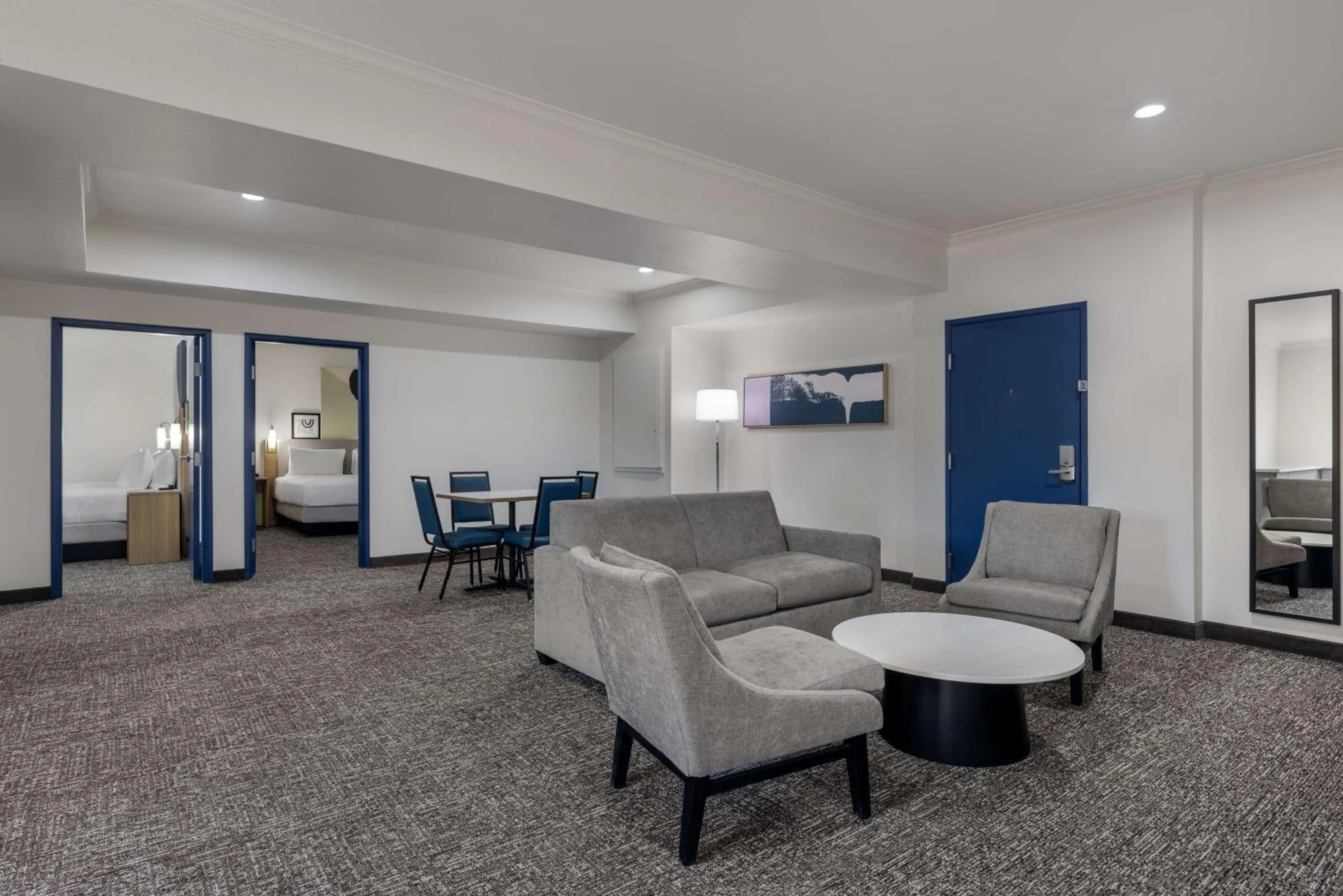 Living room in Super 8 by Wyndham Nacogdoches