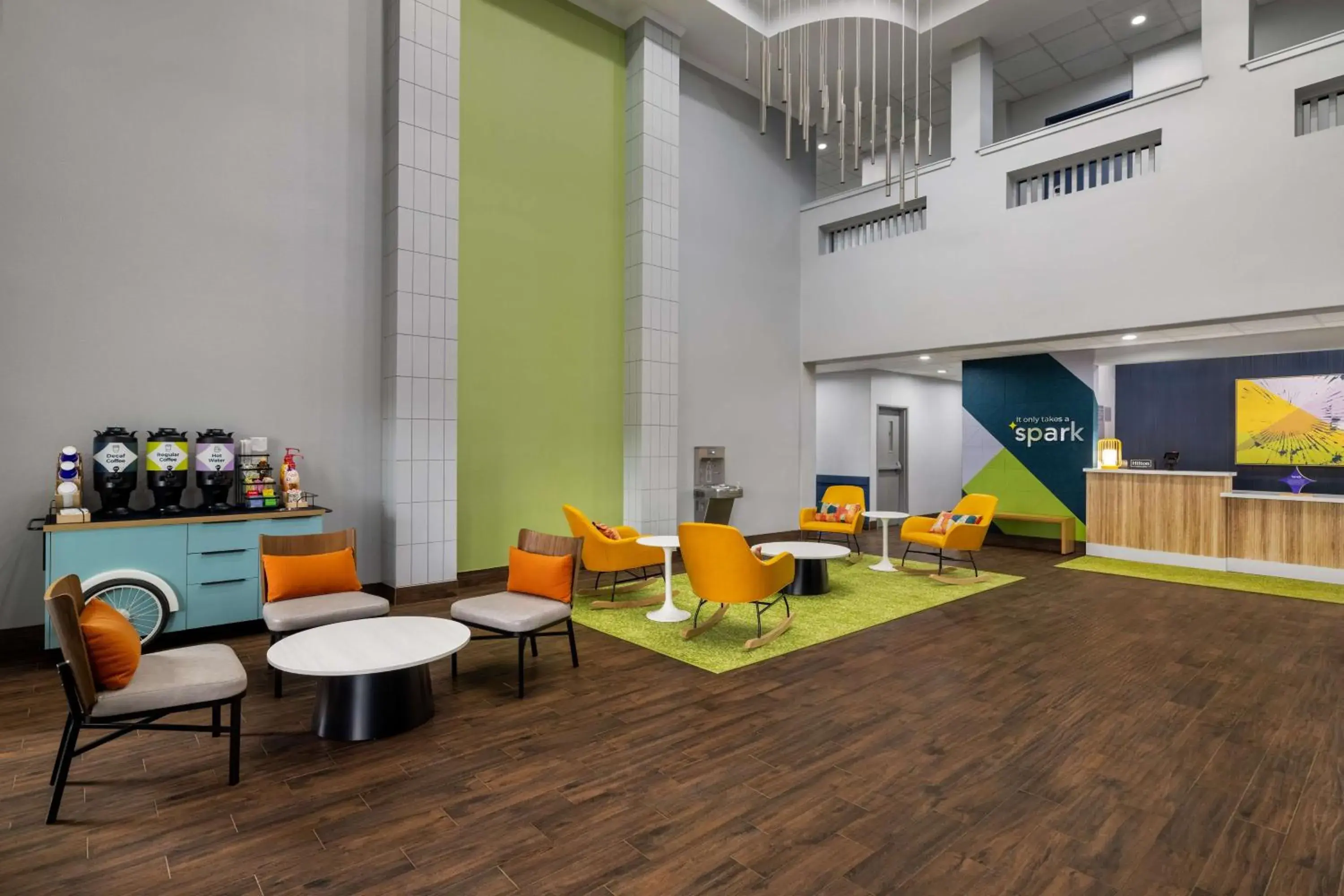 Lobby or reception in Spark by Hilton Nacogdoches Lobby or reception in Spark by Hilton Nacogdoches