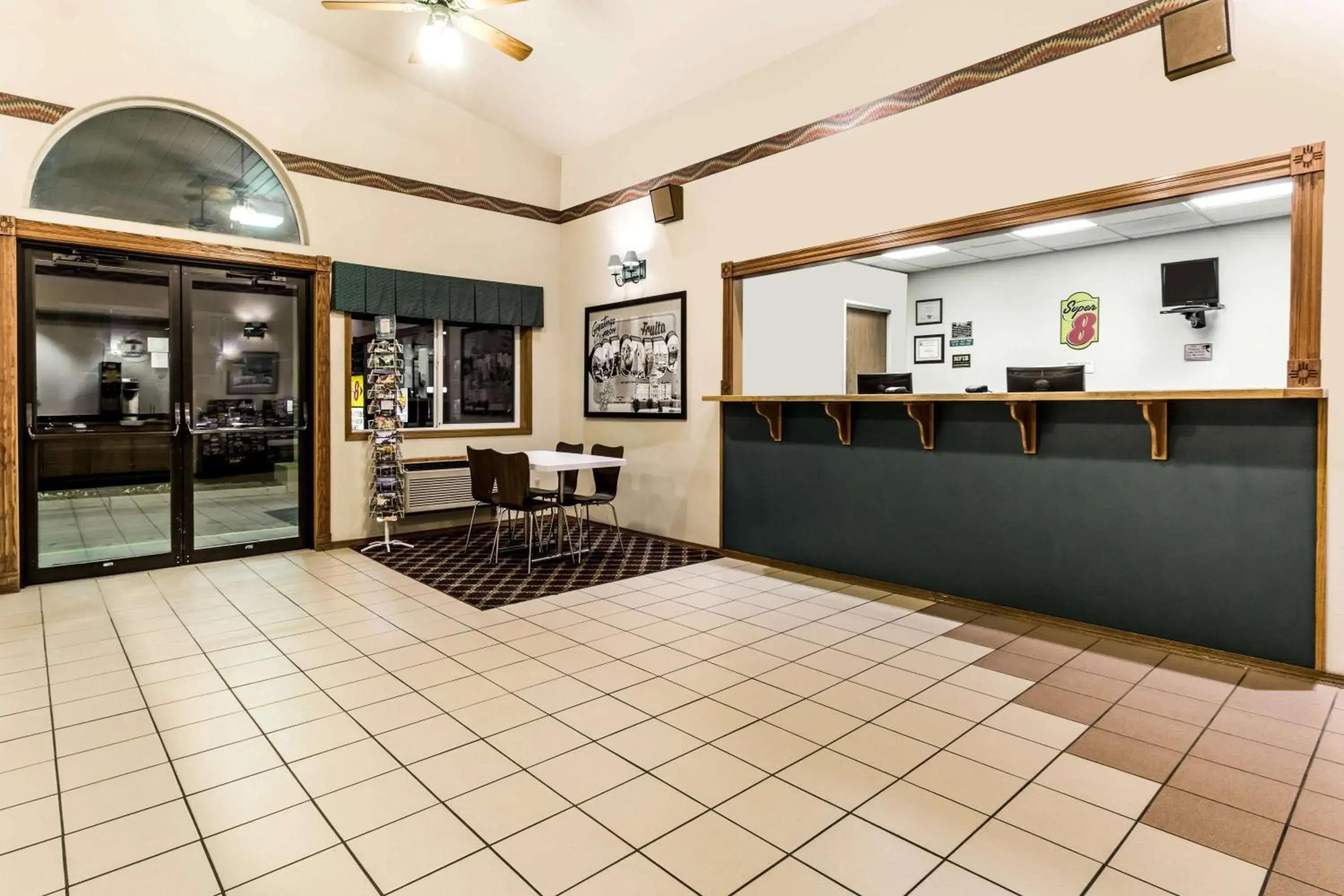 Lobby or reception in Super 8 by Wyndham Fruita Lobby or reception in Super 8 by Wyndham Fruita