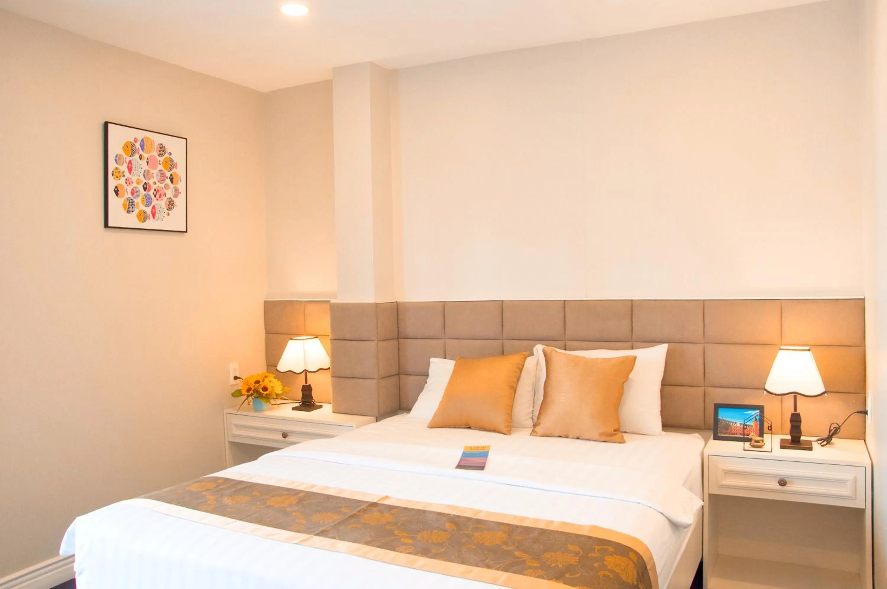 Bed in Sunshine Boutique Hotel Phu My Hung