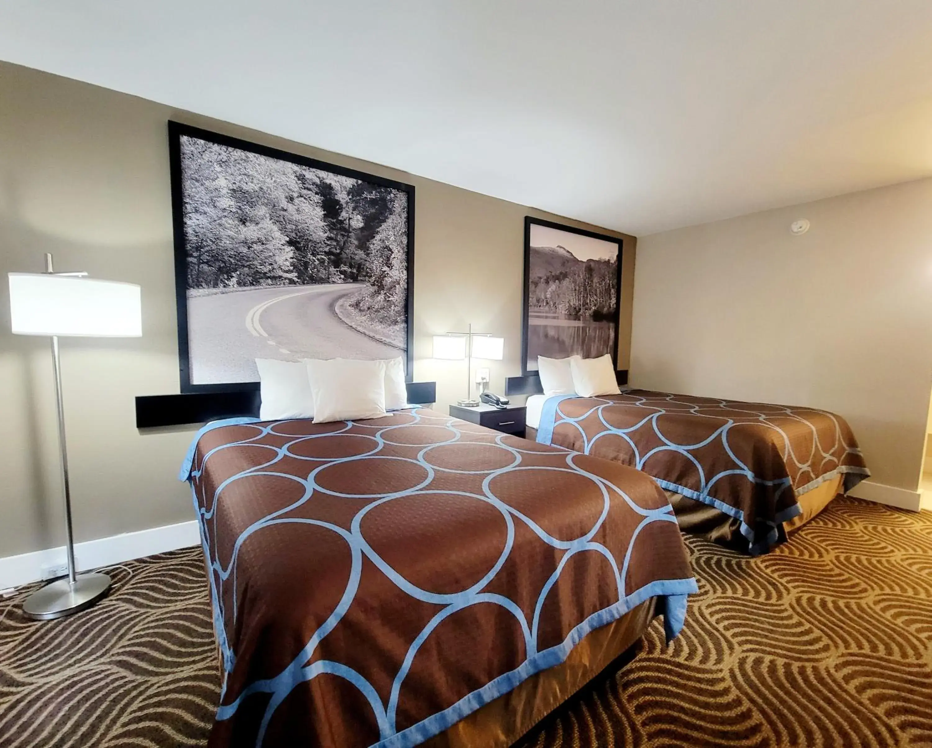 Double Room with Two Double Beds - Smoking in Super 8 by Wyndham Marion NC Double Room with Two Double Beds - Smoking in Super 8 by Wyndham Marion NC