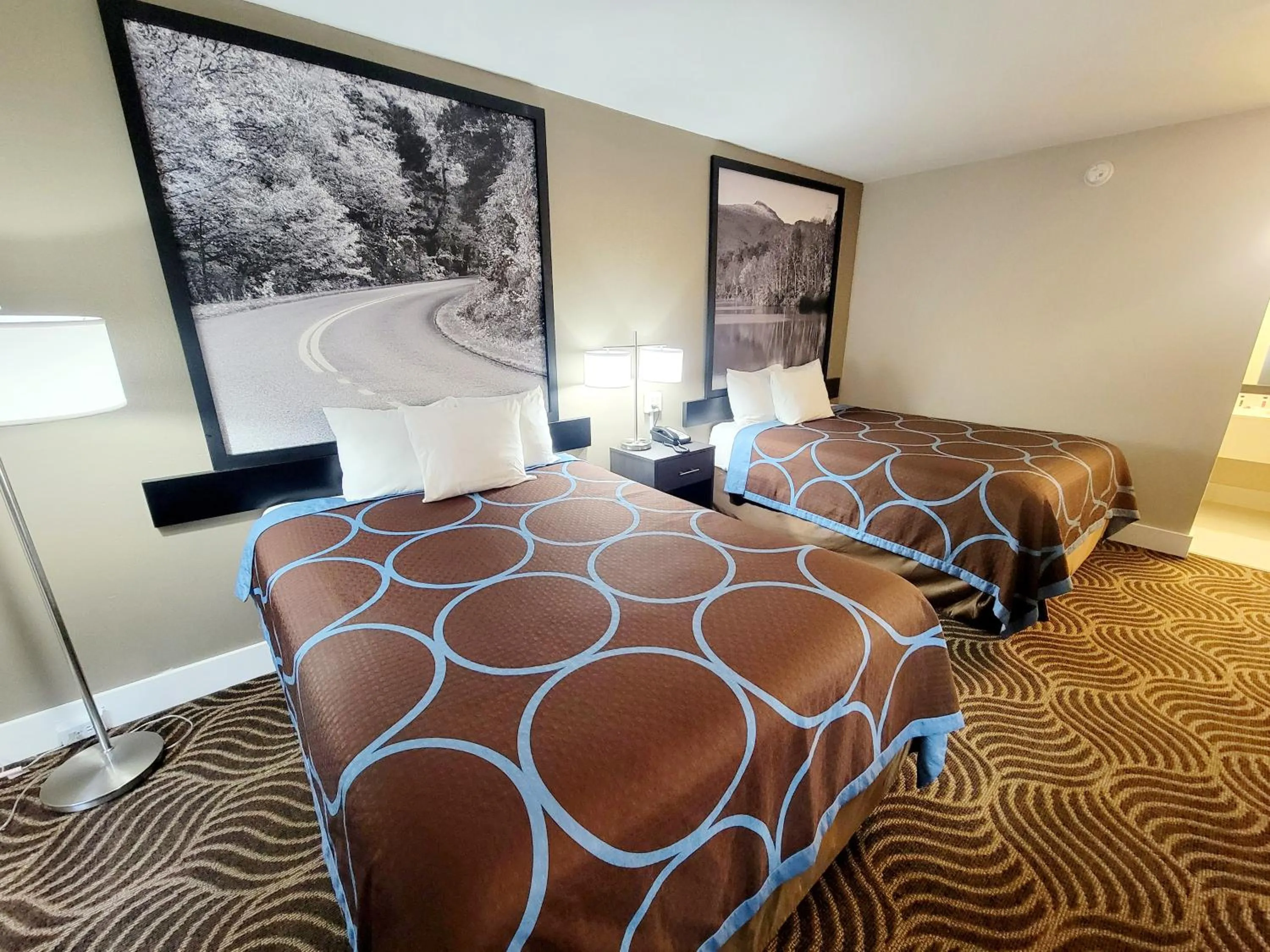 Bed in Super 8 by Wyndham Marion NC