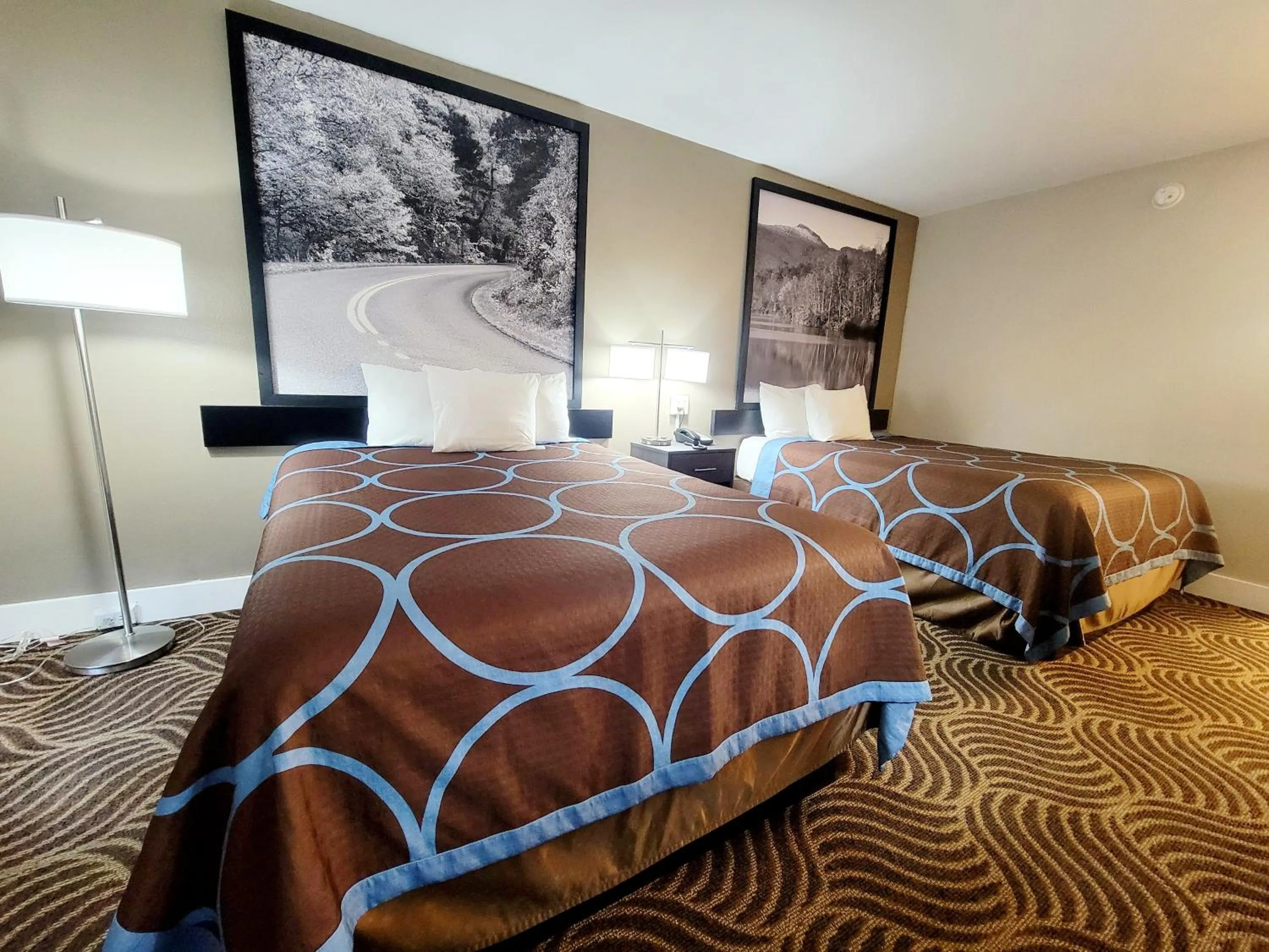 Bed in Super 8 by Wyndham Marion NC