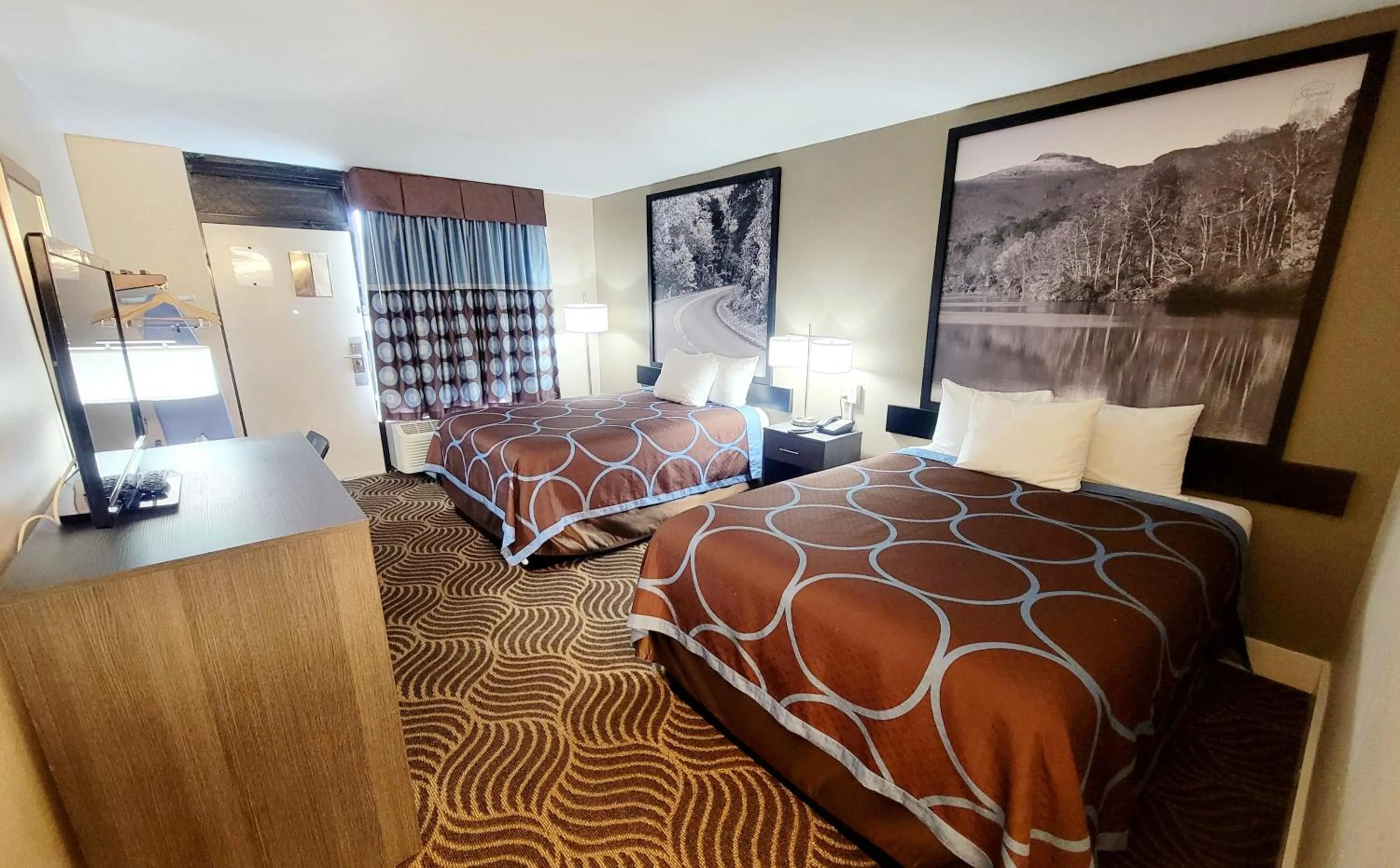 Bed in Super 8 by Wyndham Marion NC