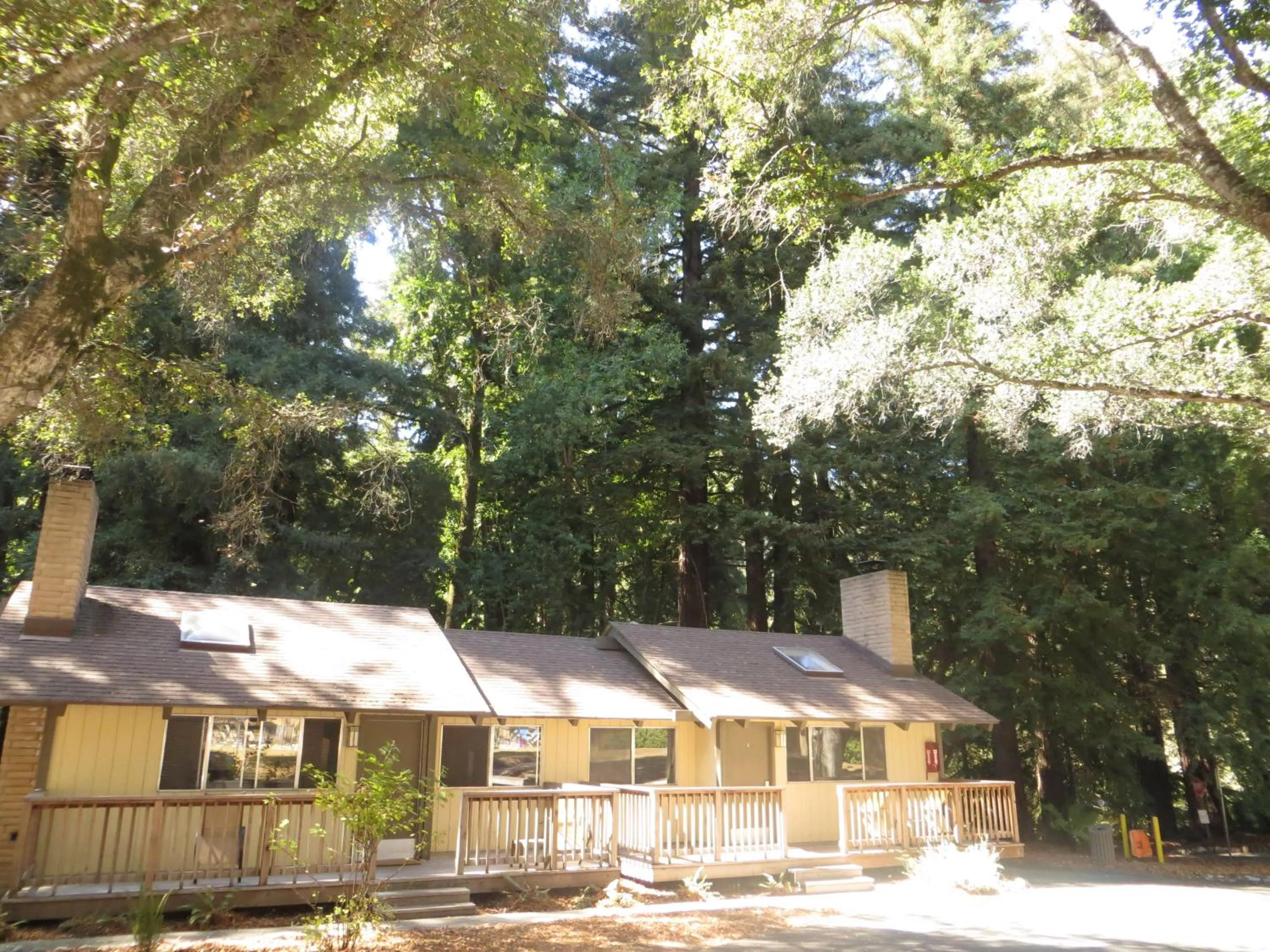 Property building in Big Sur Lodge