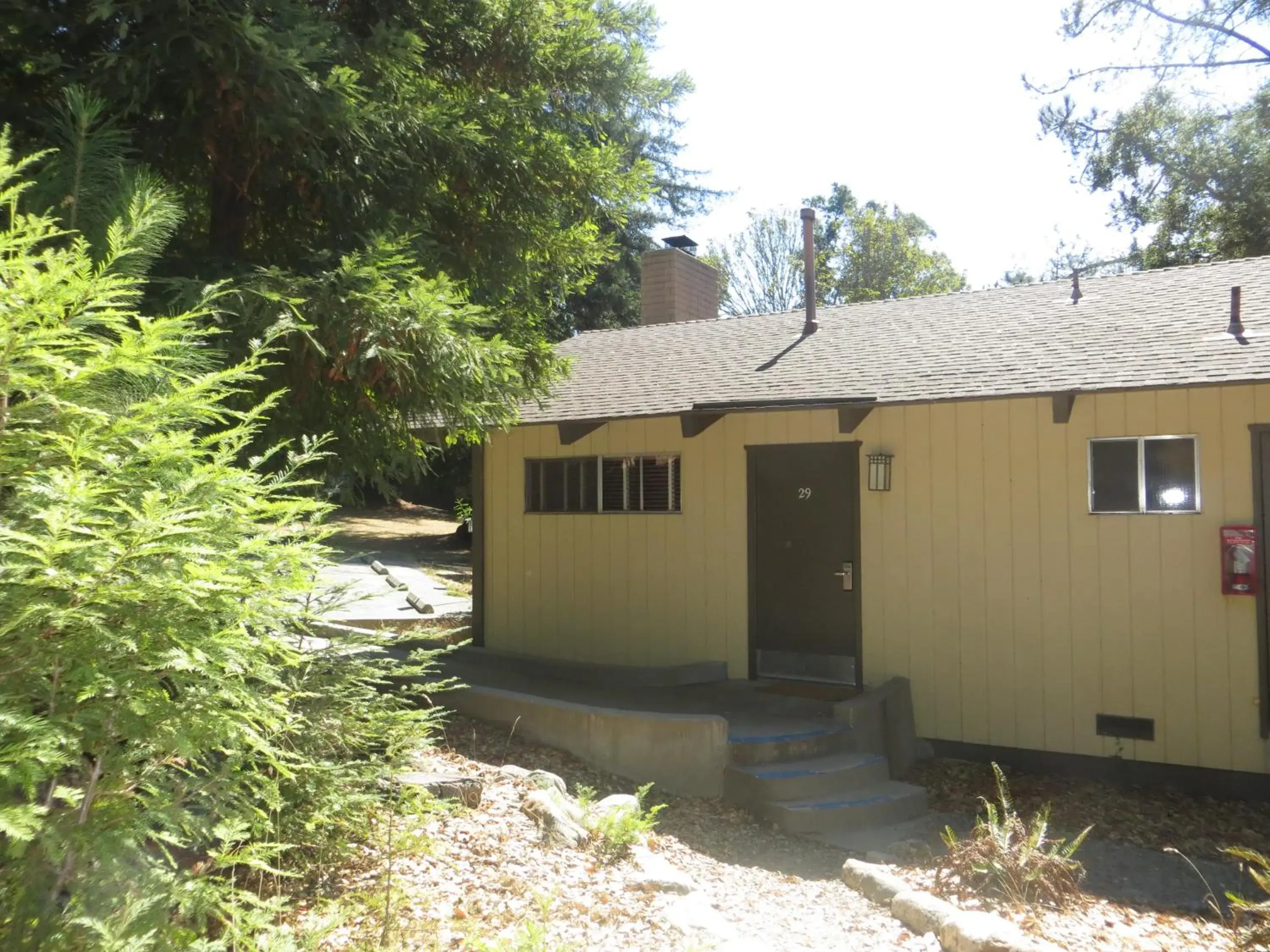 Property building in Big Sur Lodge Property building in Big Sur Lodge