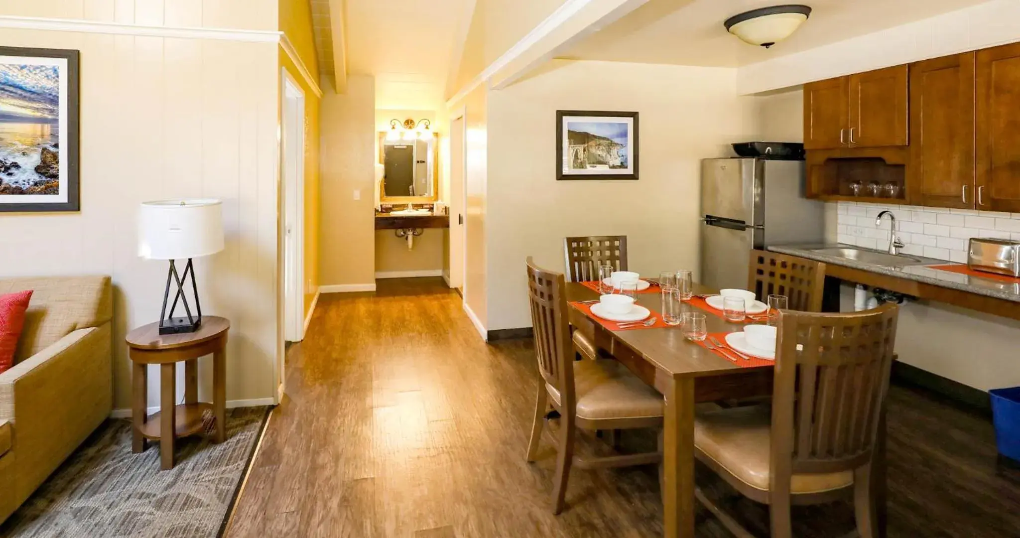 Kitchen or kitchenette in Big Sur Lodge Kitchen or kitchenette in Big Sur Lodge