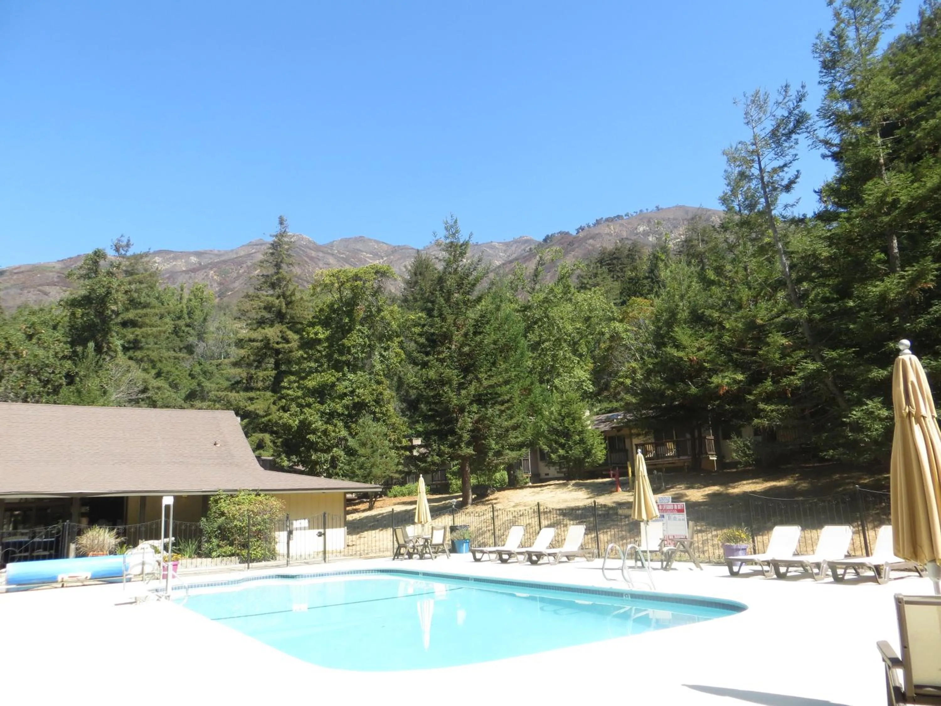 Day in Big Sur Lodge