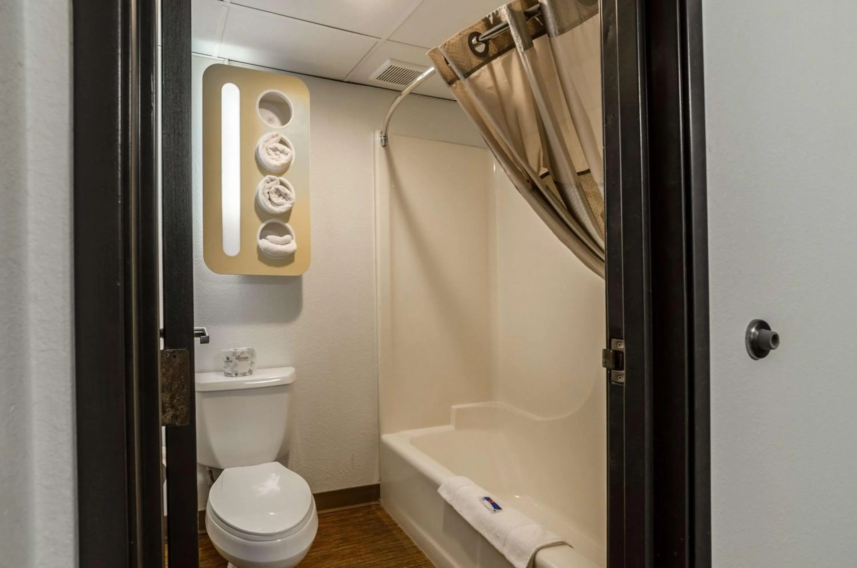 Toilet in Motel 6-York, NE