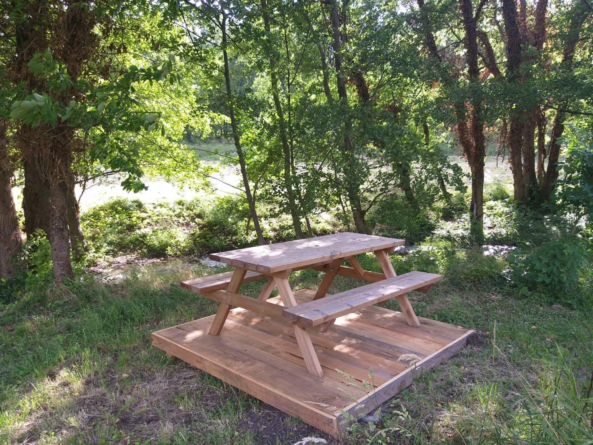 Patio in Les Chalets de Saint Maurice (Dieulefit)